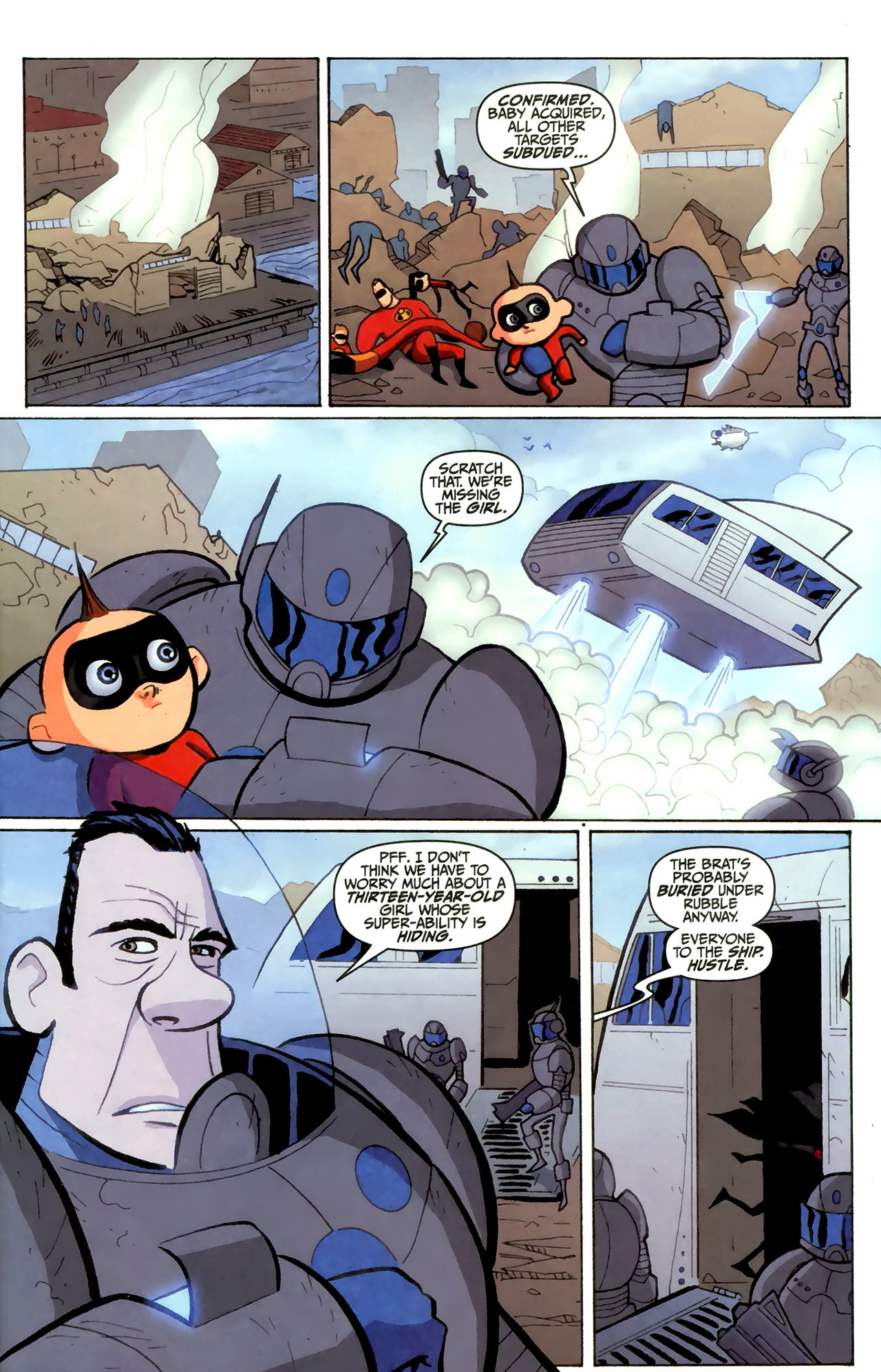 Read online The Incredibles (2009) comic -  Issue #2 - 10