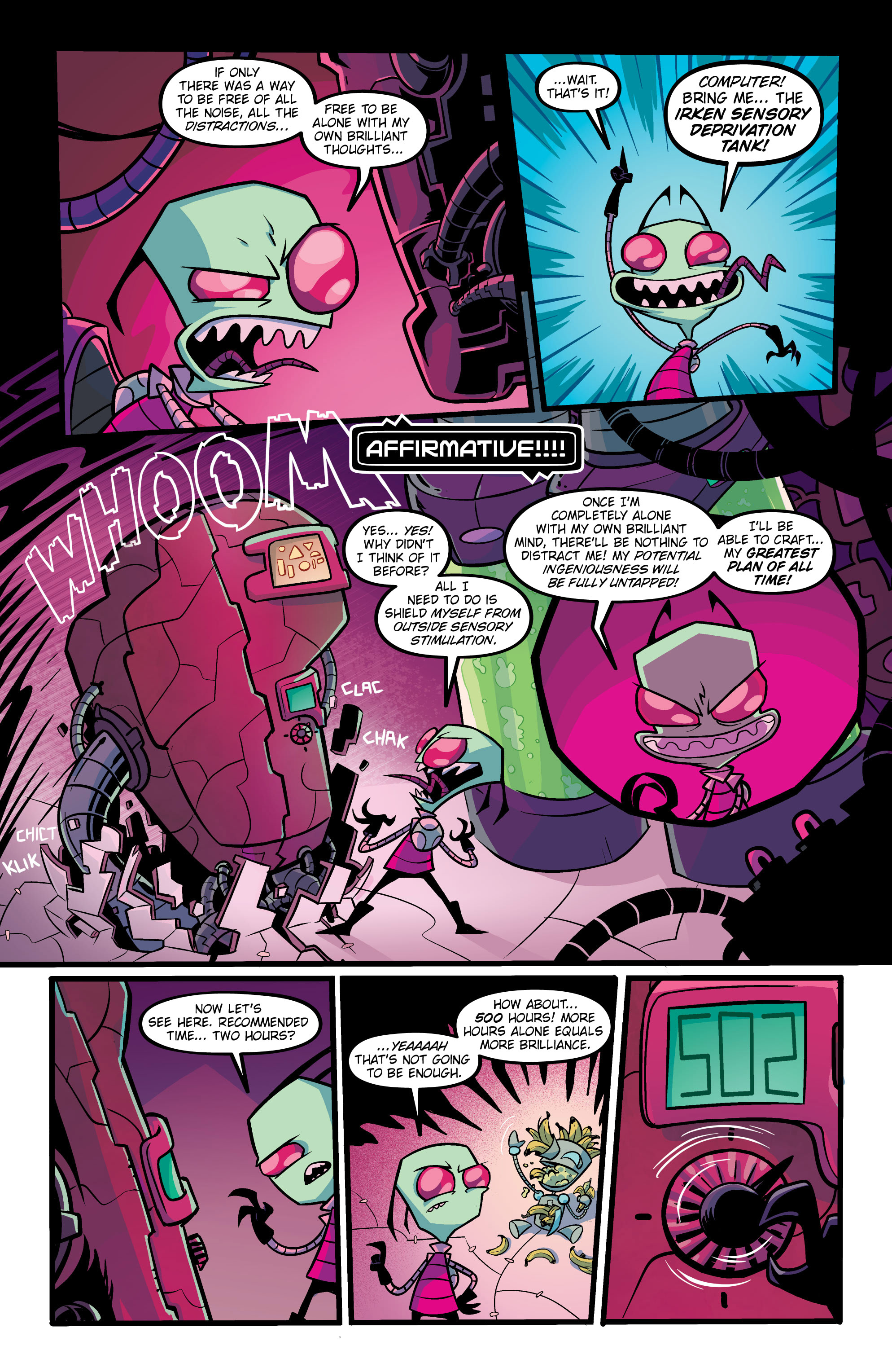 Read online Invader Zim Quarterly comic -  Issue #4 - 6