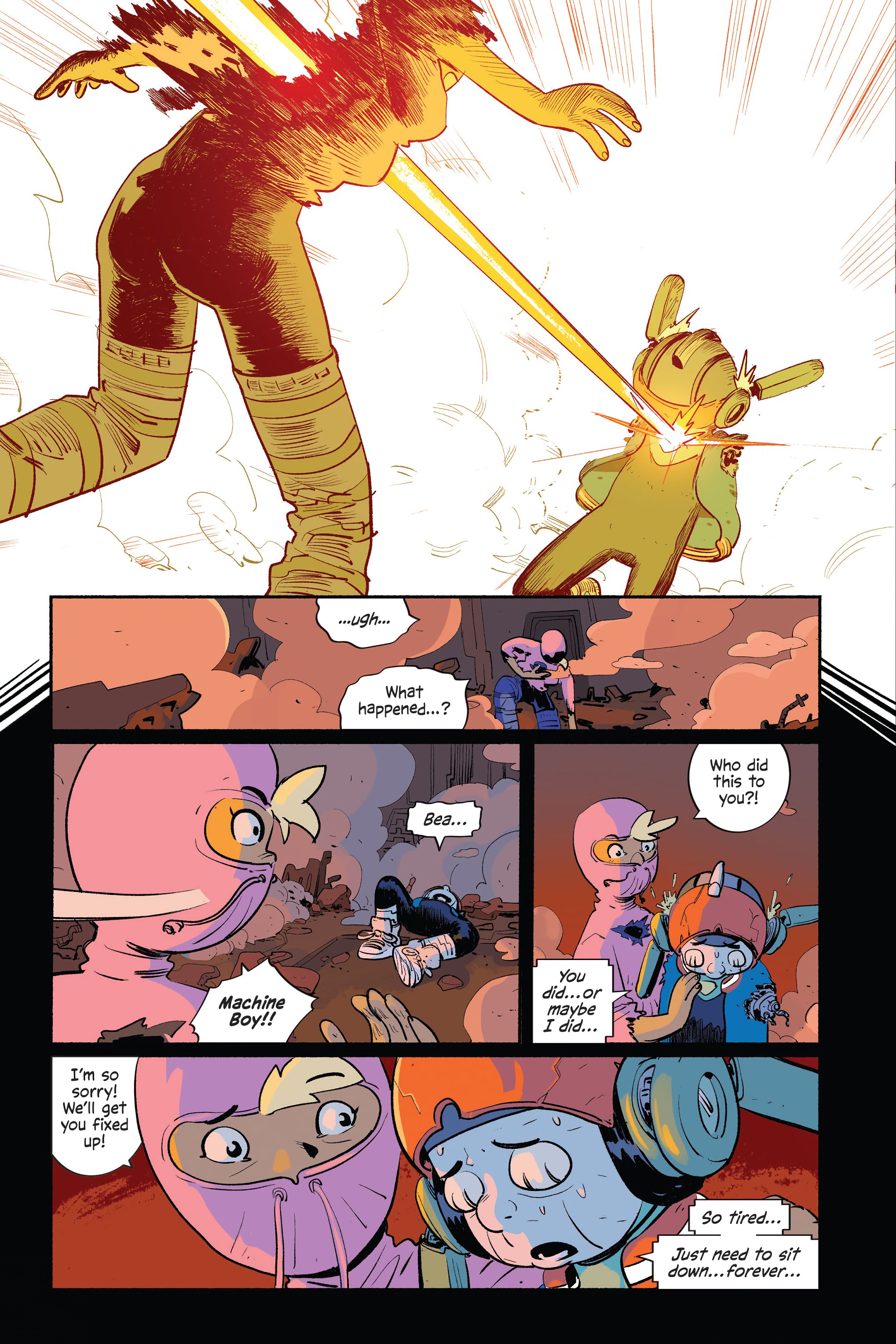 Read online Everyday Hero Machine Boy comic -  Issue # TPB (Part 2) - 75
