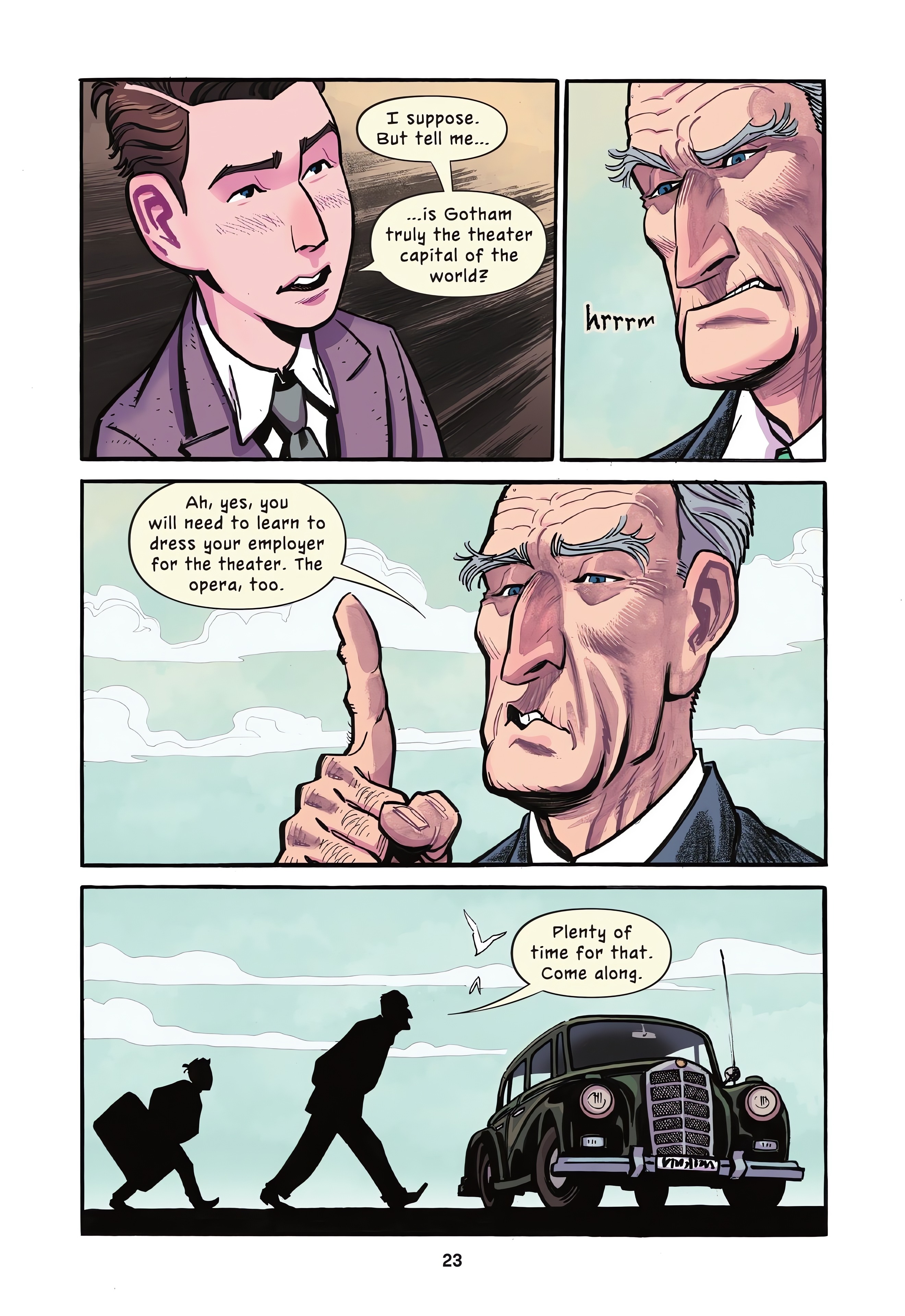 Read online Young Alfred: Pain in the Butler comic -  Issue # TPB (Part 1) - 23