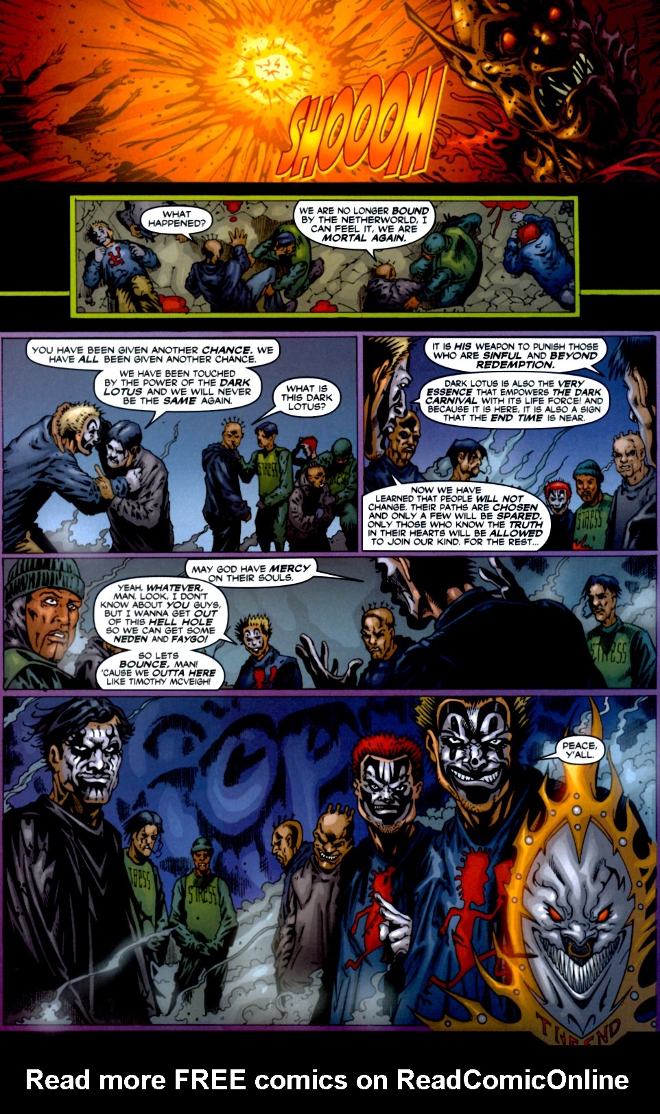Read online Insane Clown Posse: The Pendulum comic -  Issue #12 - 24