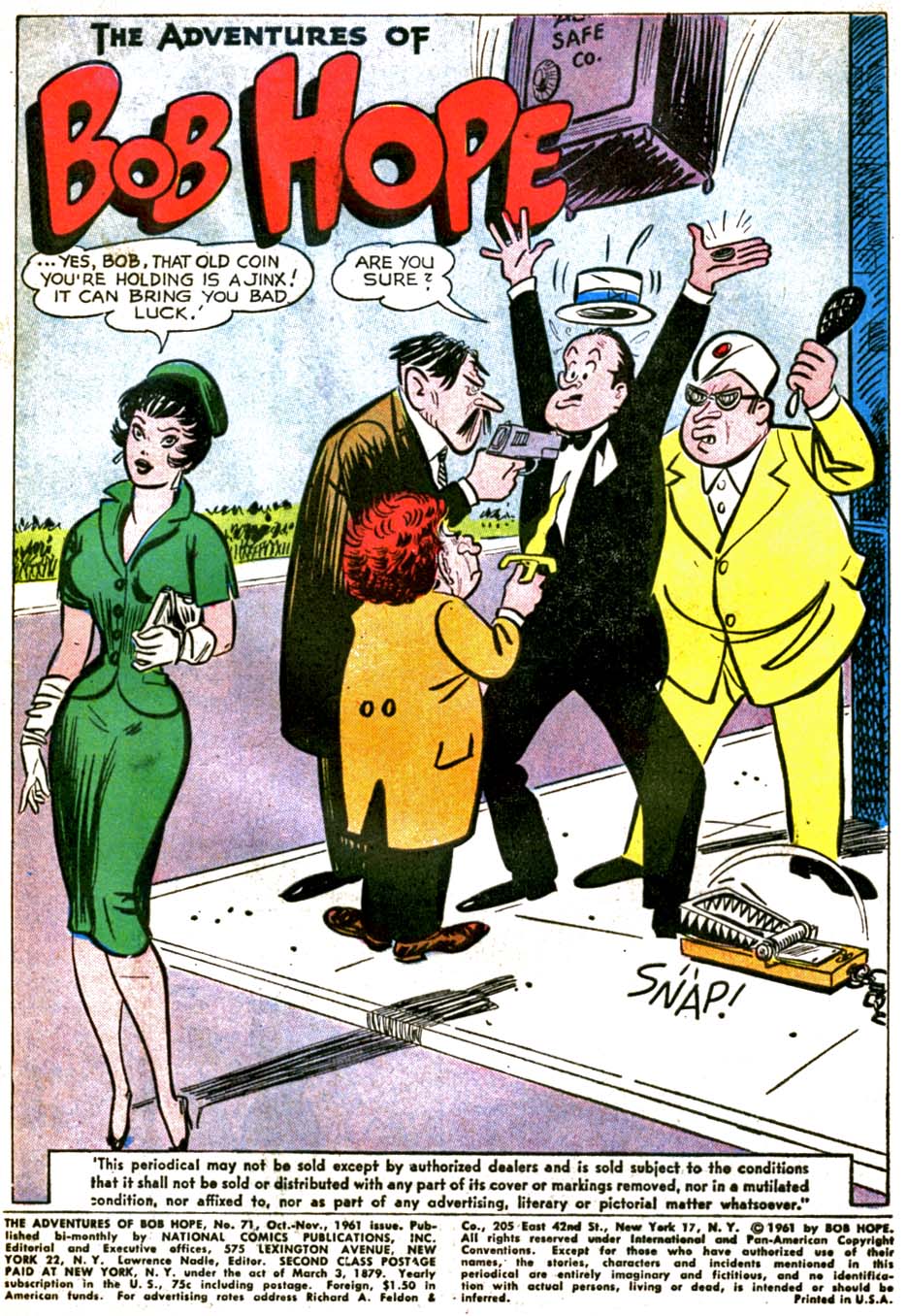 Read online The Adventures of Bob Hope comic -  Issue #71 - 3