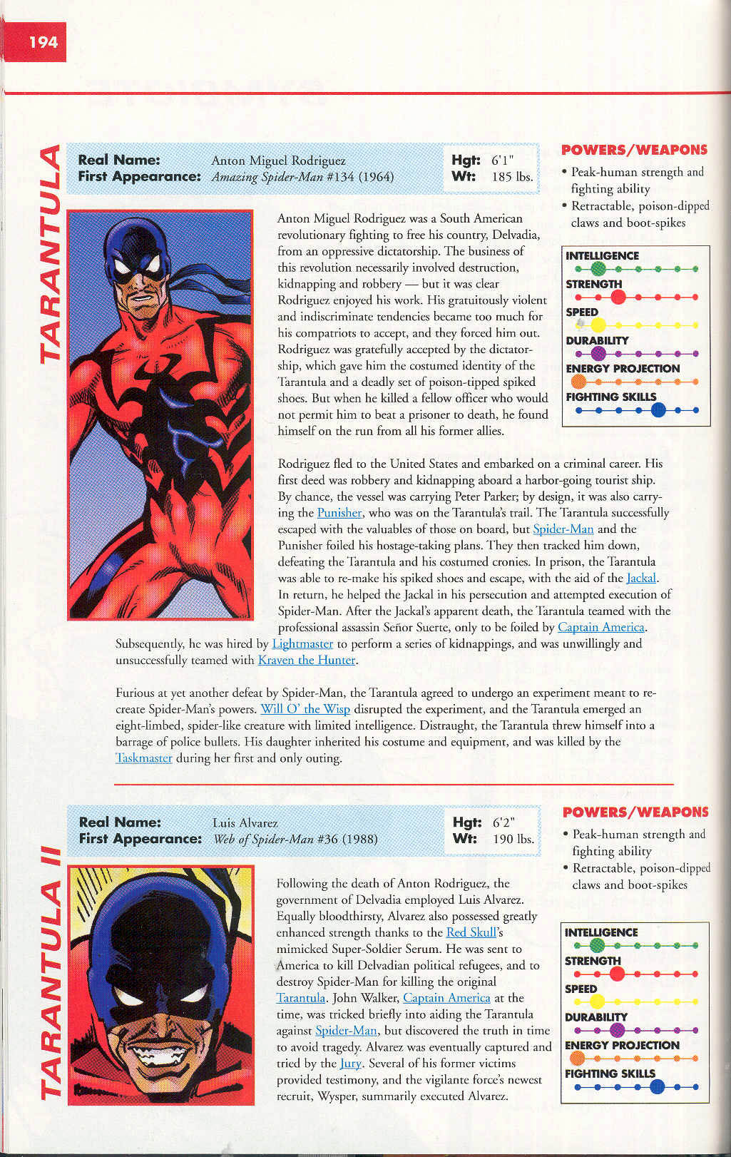 Read online Marvel Encyclopedia comic -  Issue # TPB 4 - 193