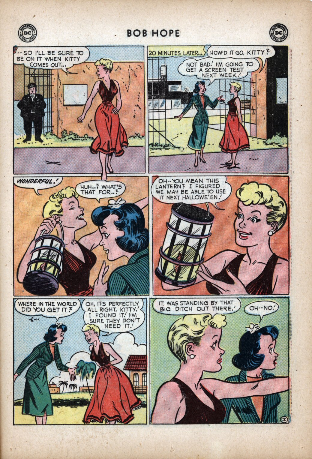 Read online The Adventures of Bob Hope comic -  Issue #16 - 31