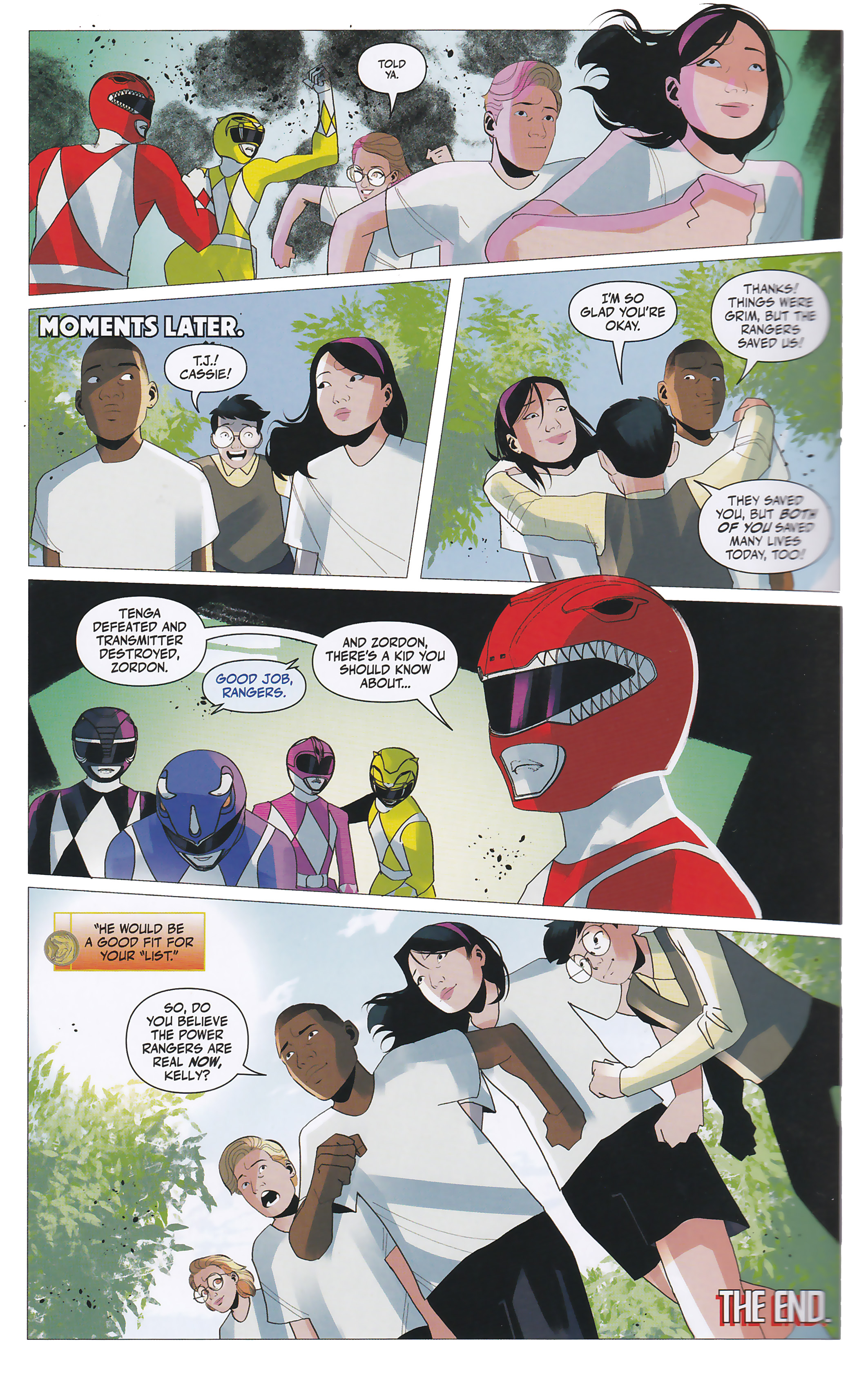 Read online Go Go Power Rangers Deluxe Edition comic -  Issue #2 - 12