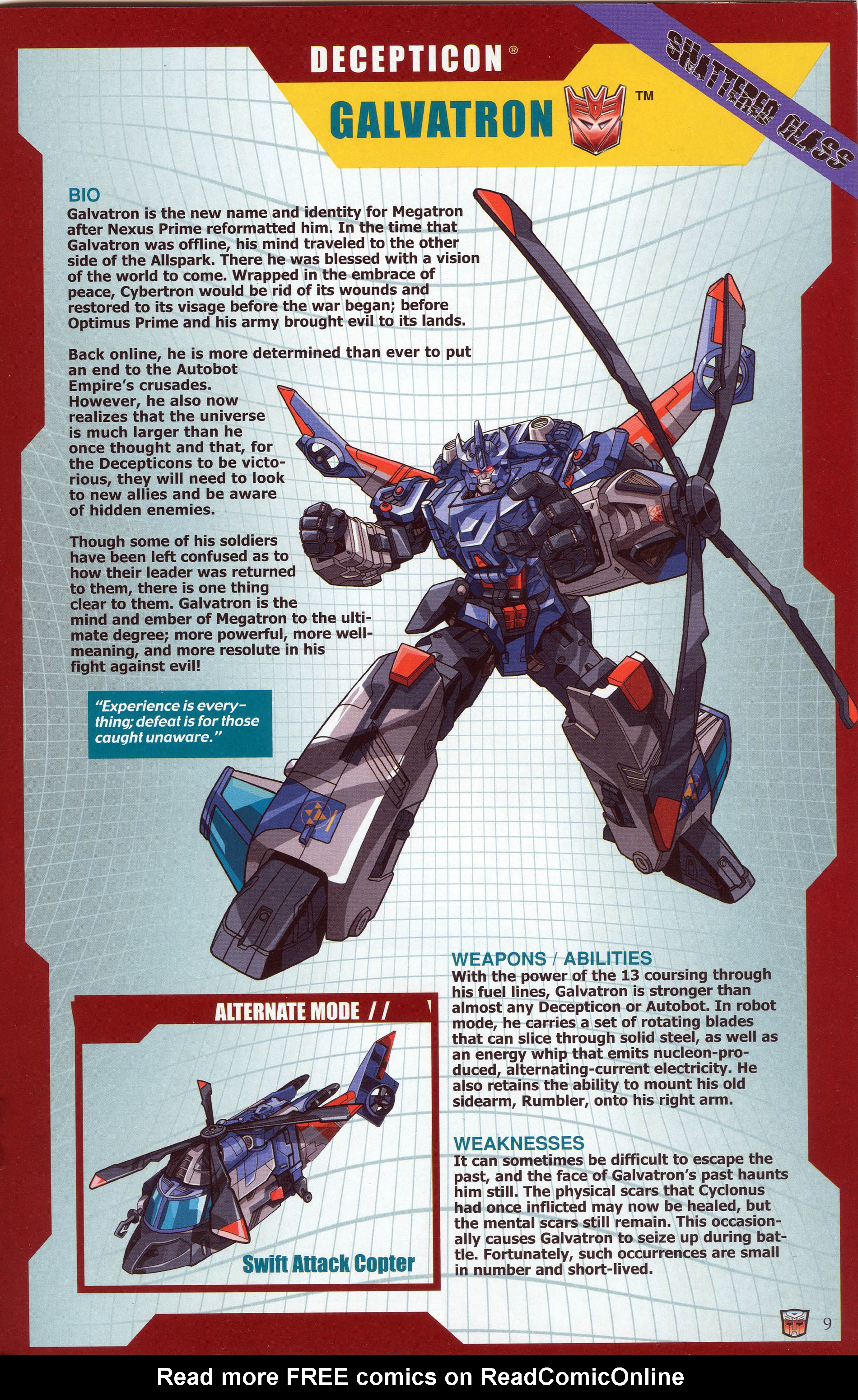 Read online Transformers: Collectors' Club comic -  Issue #30 - 9