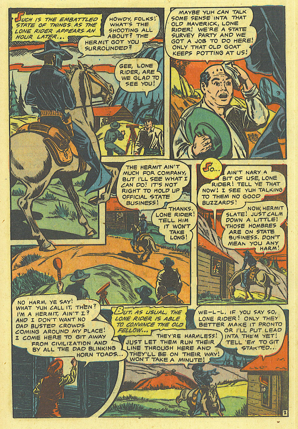 Read online The Lone Rider comic -  Issue #9 - 12