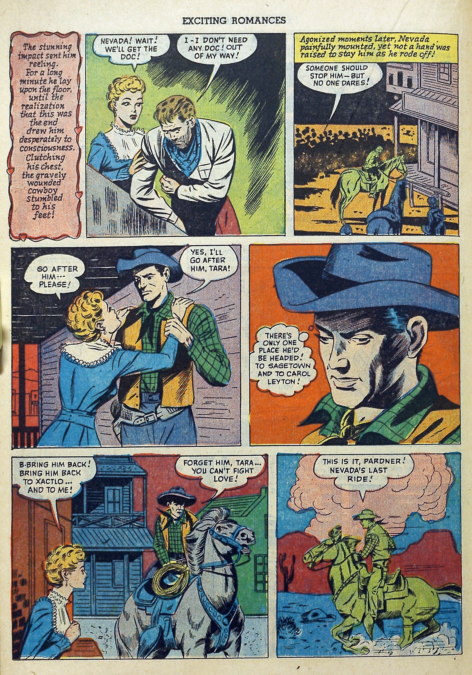 Read online Exciting Romances comic -  Issue #11 - 22
