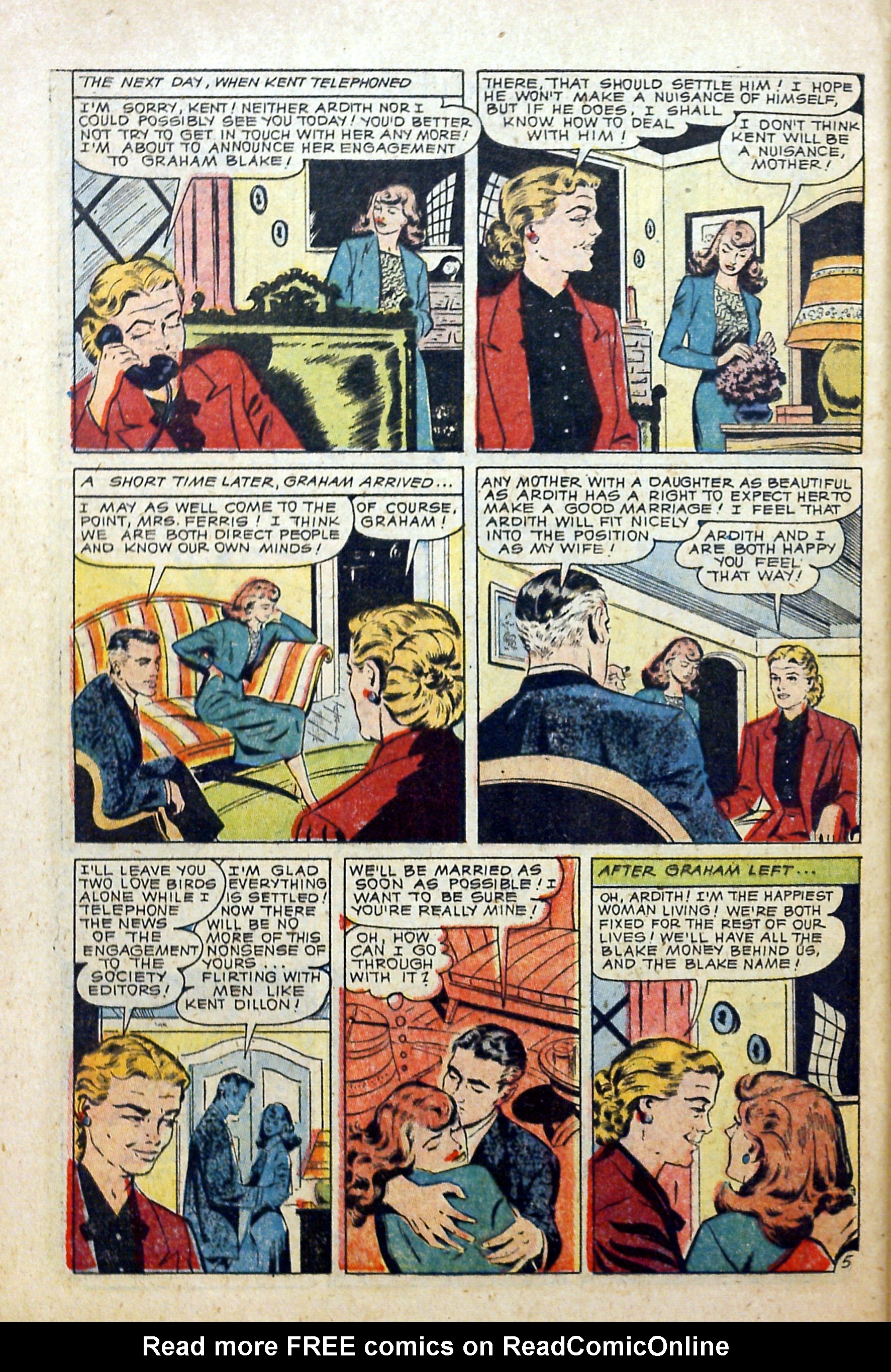 Read online Glamorous Romances comic -  Issue #83 - 32