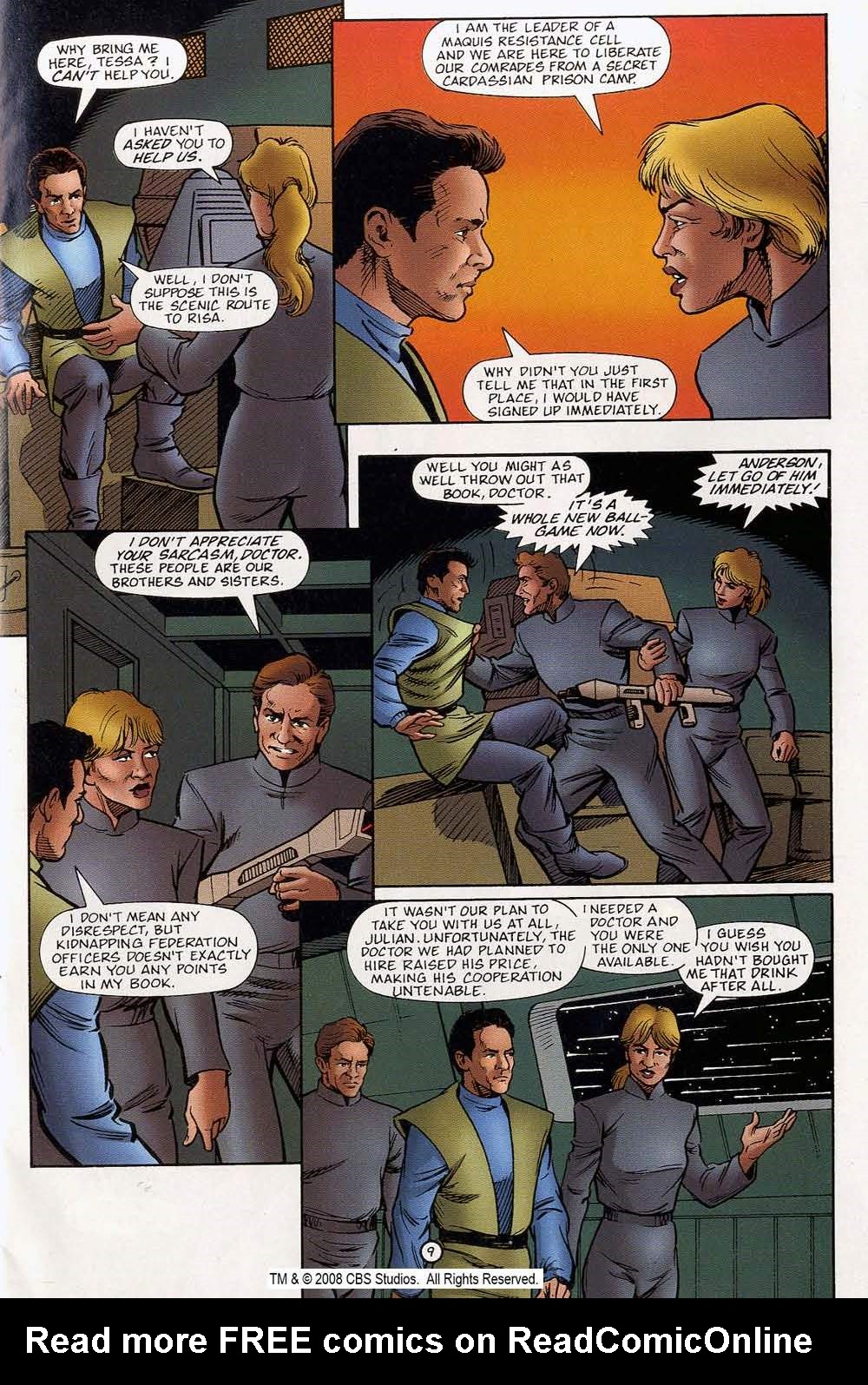 Read online Star Trek: Deep Space Nine, The Maquis comic -  Issue #1 - 12