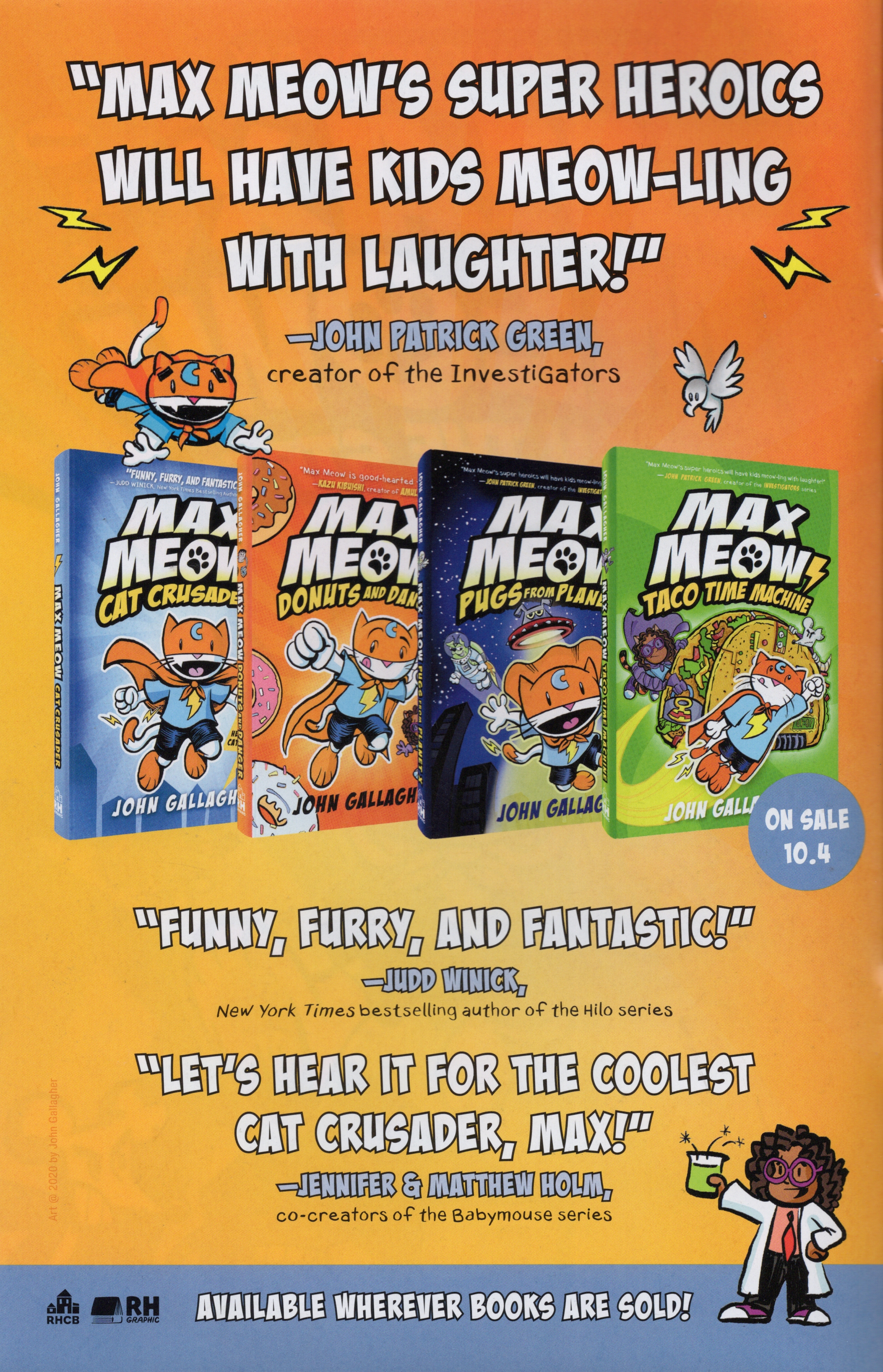 Read online Free Comic Book Day 2022 comic -  Issue # Penguin Random House Max Meow Cat On The Street - 2
