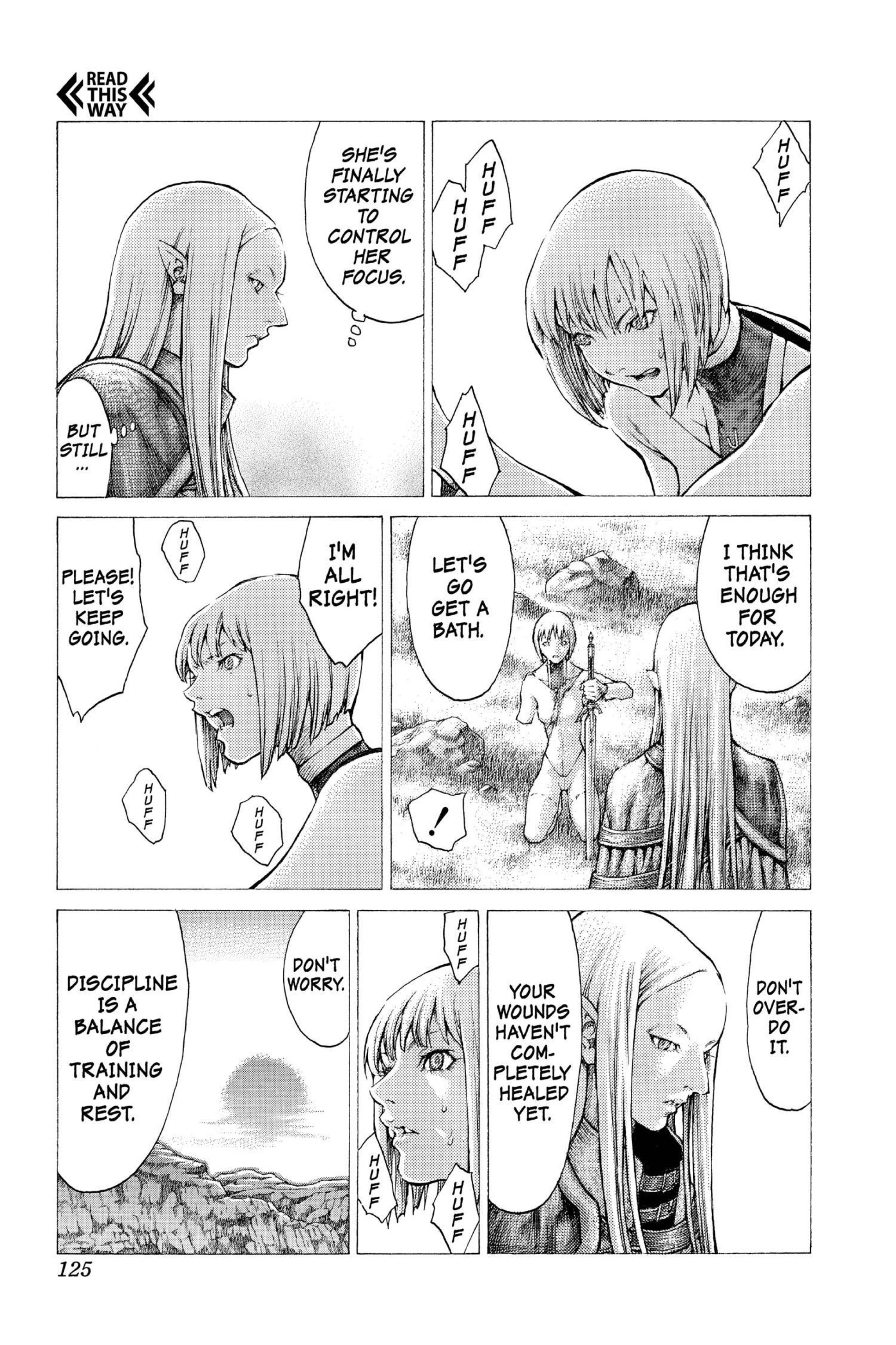 Read online Claymore comic -  Issue #7 - 117