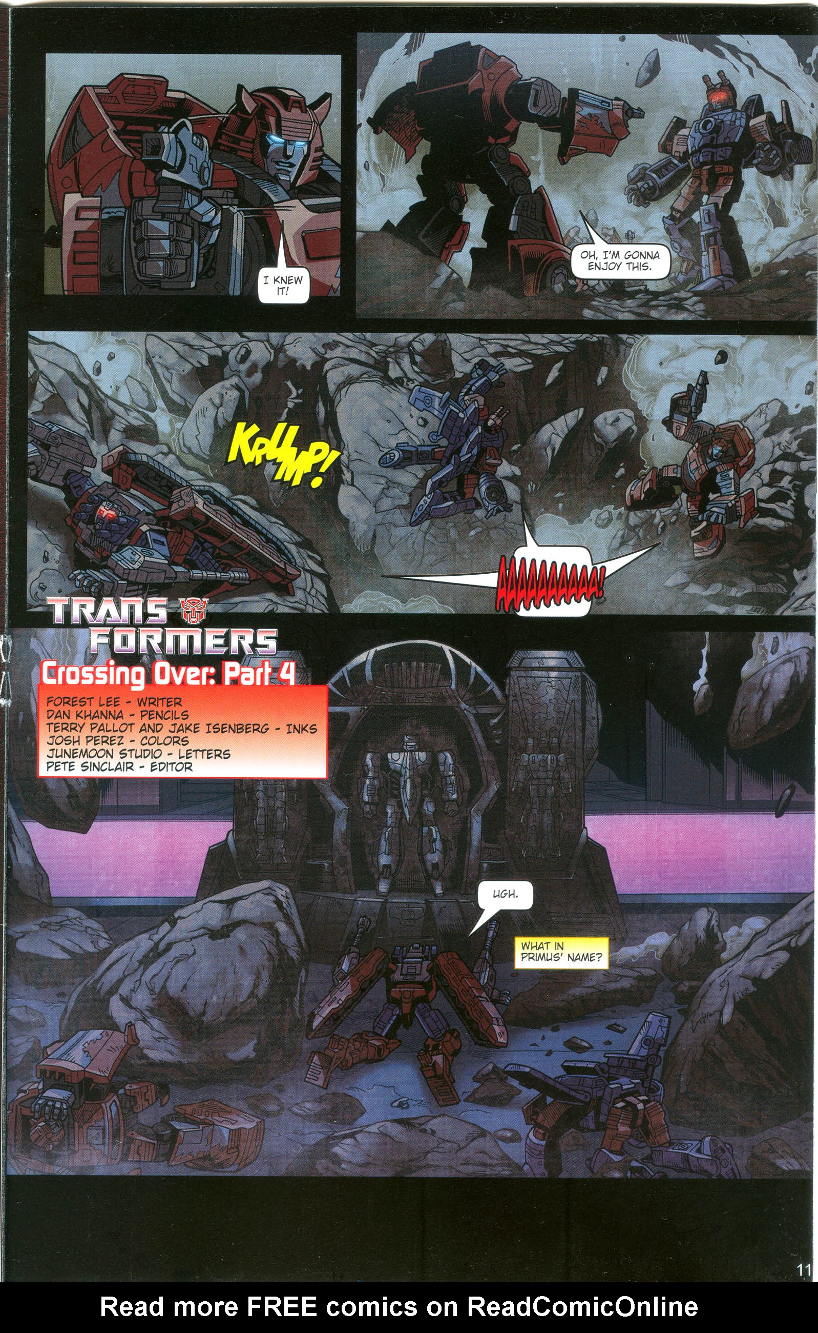 Read online Transformers: Collectors' Club comic -  Issue #16 - 11