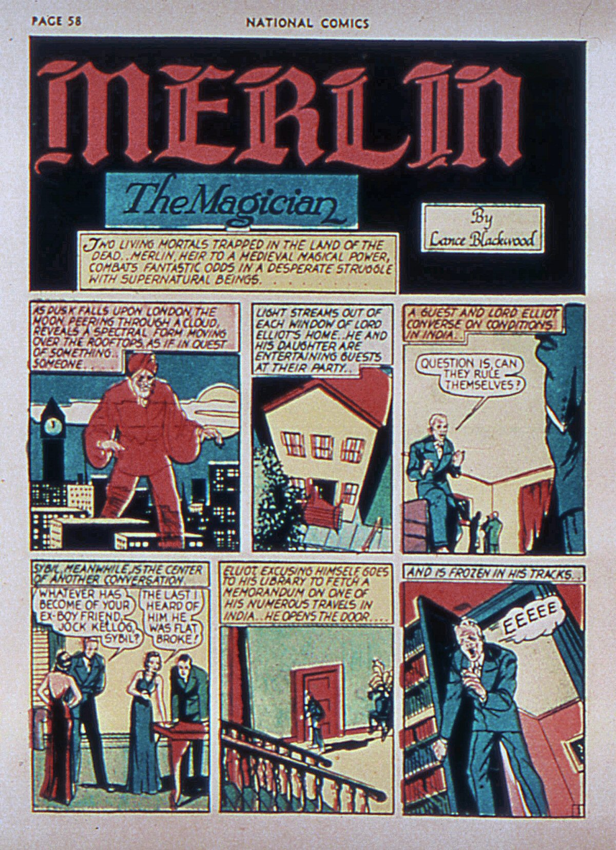 Read online National Comics comic -  Issue #2 - 60