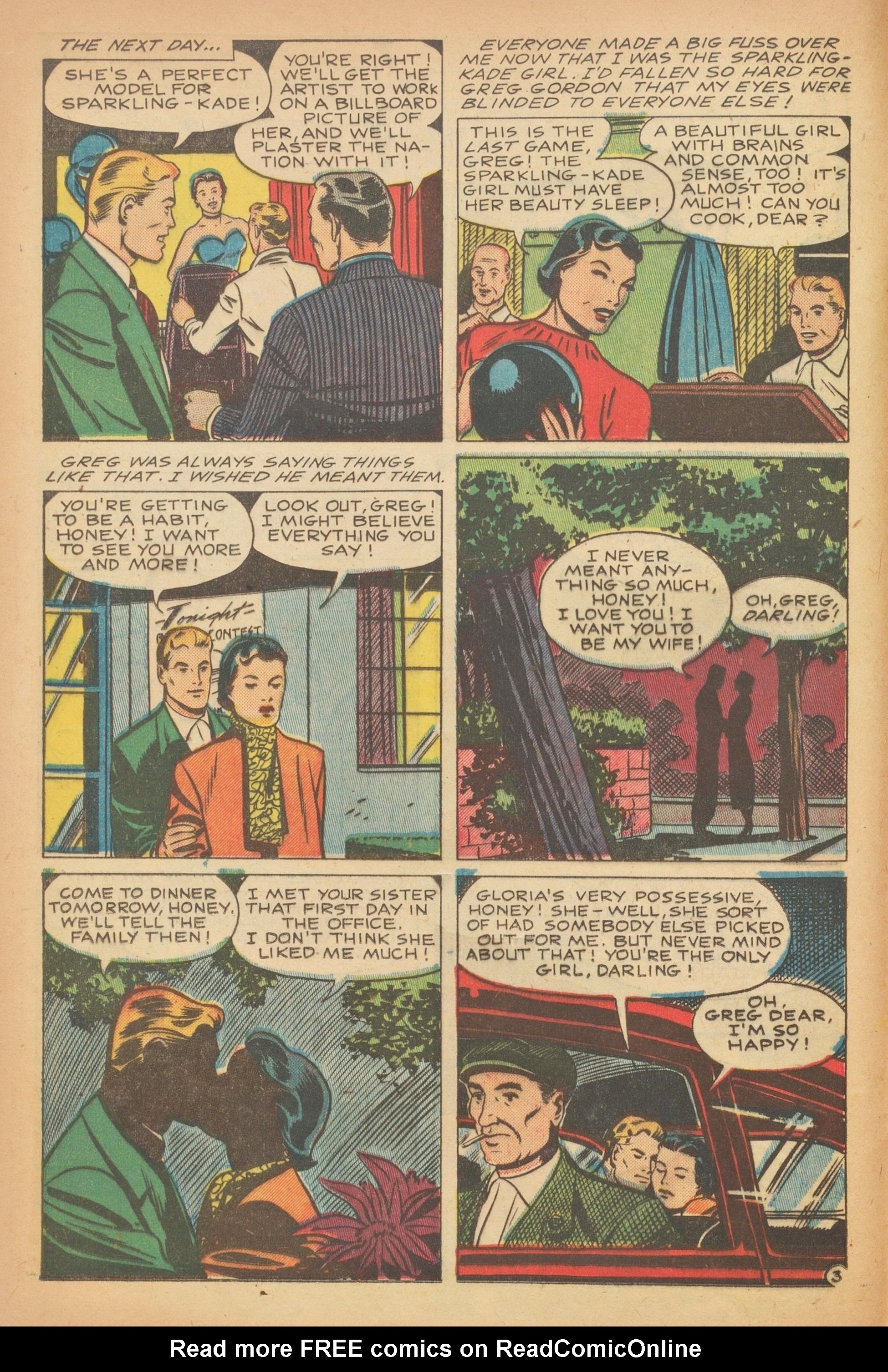 Read online Glamorous Romances comic -  Issue #58 - 12