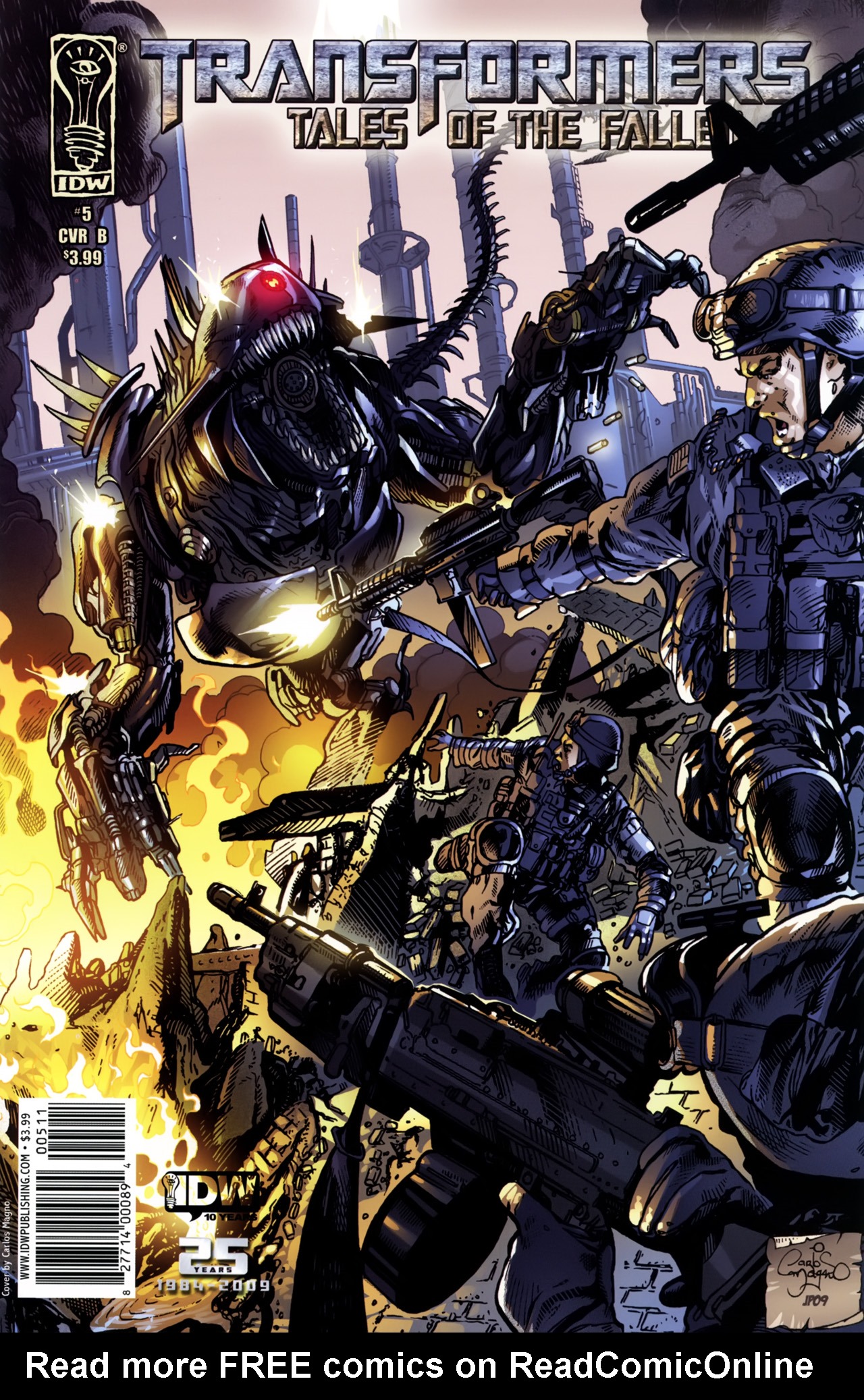 Read online Transformers: Tales of The Fallen comic -  Issue #5 - 1