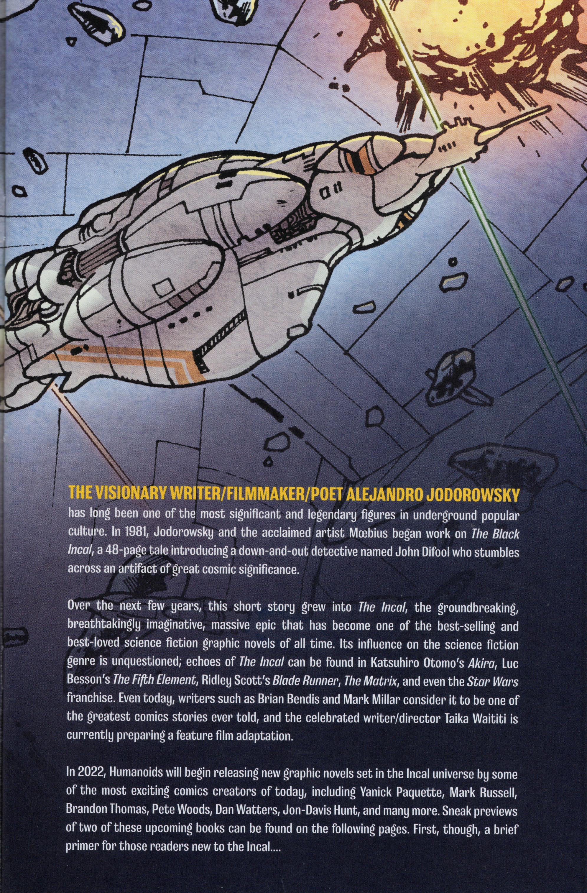 Read online Free Comic Book Day 2022 comic -  Issue # Humanoids The Incal Universe - 3