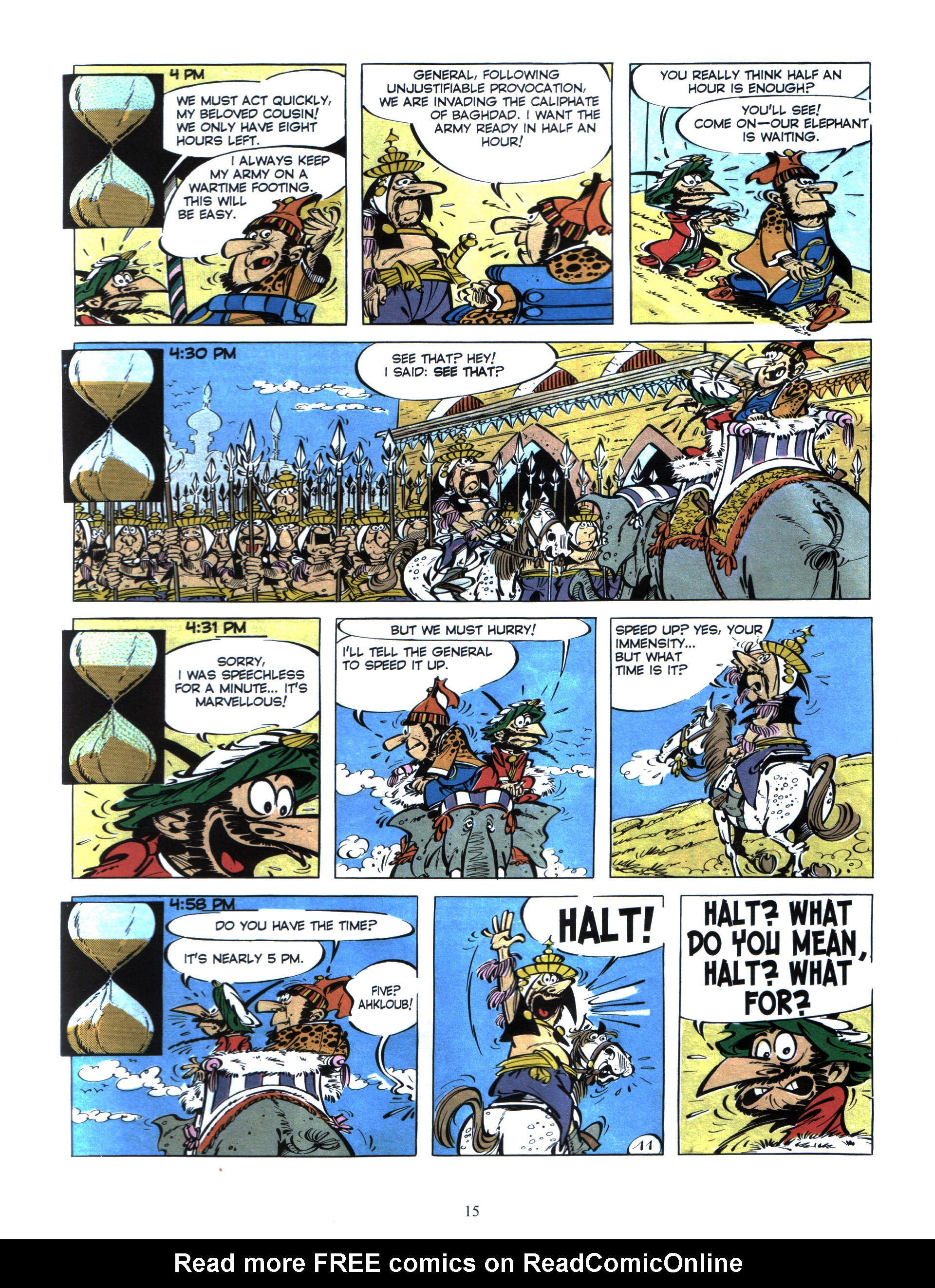 Read online Iznogoud comic -  Issue #3 - 13