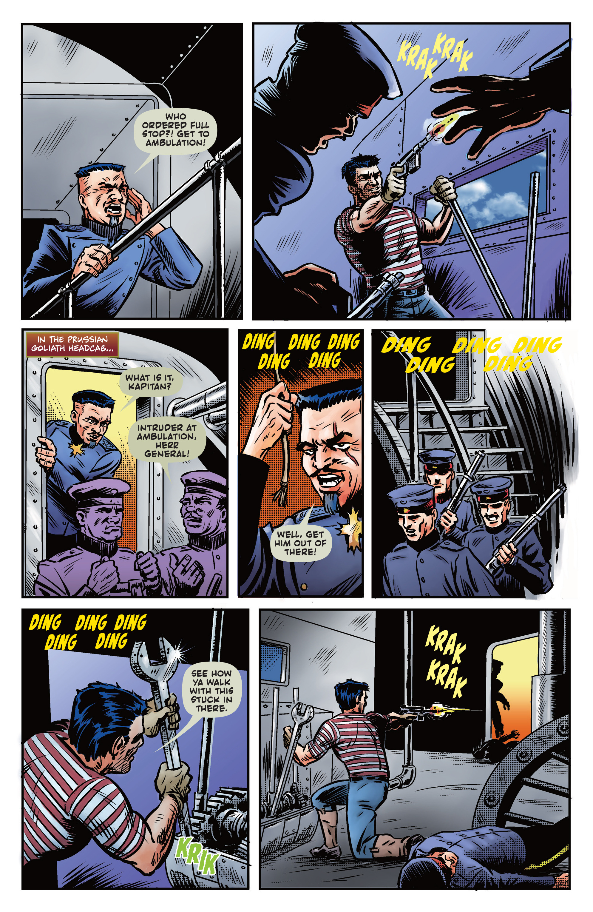 Read online Larry Blamire’s Steam Wars comic -  Issue #2 - 24