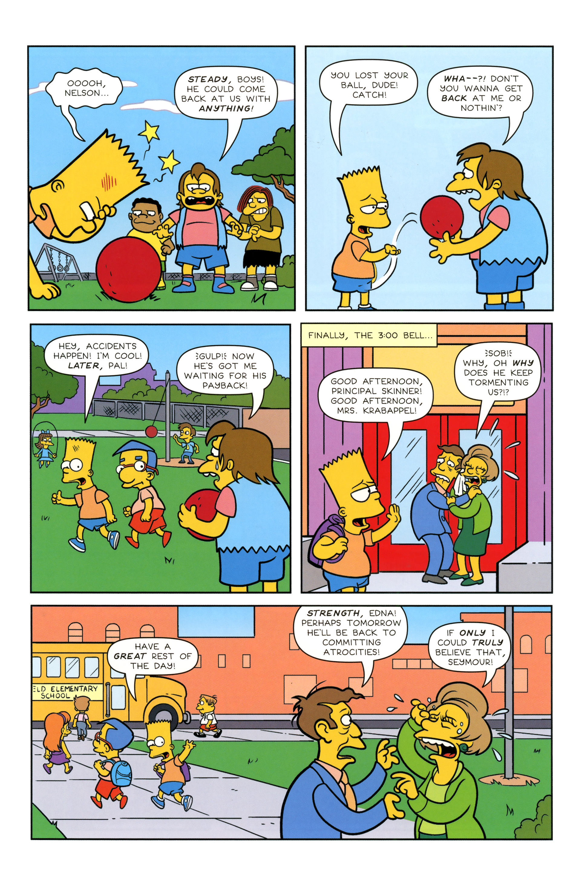 Read online Bongo Comics Free-For-All! comic -  Issue #2013 - 7
