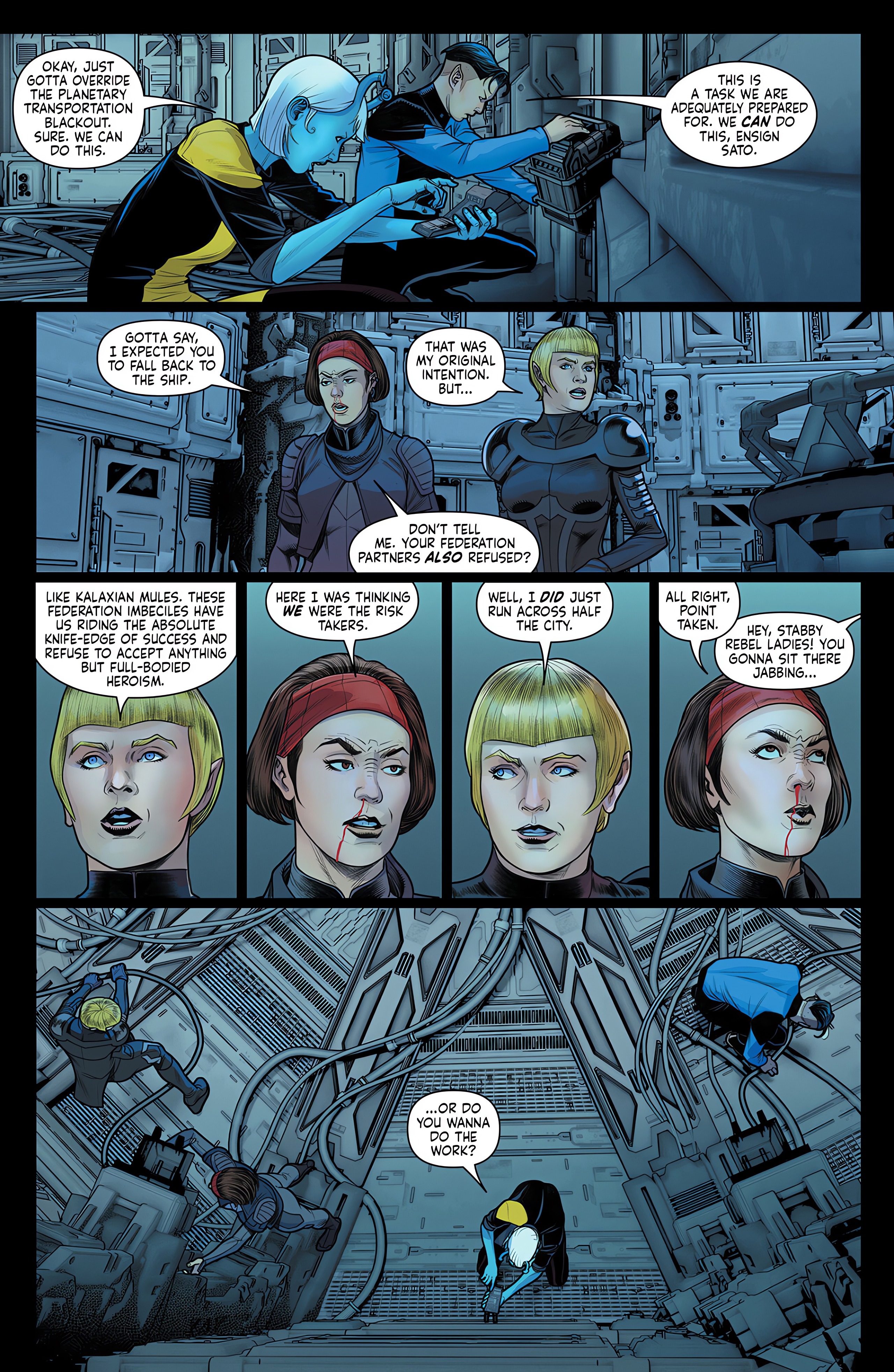 Read online Star Trek (2022) comic -  Issue #11 - 12