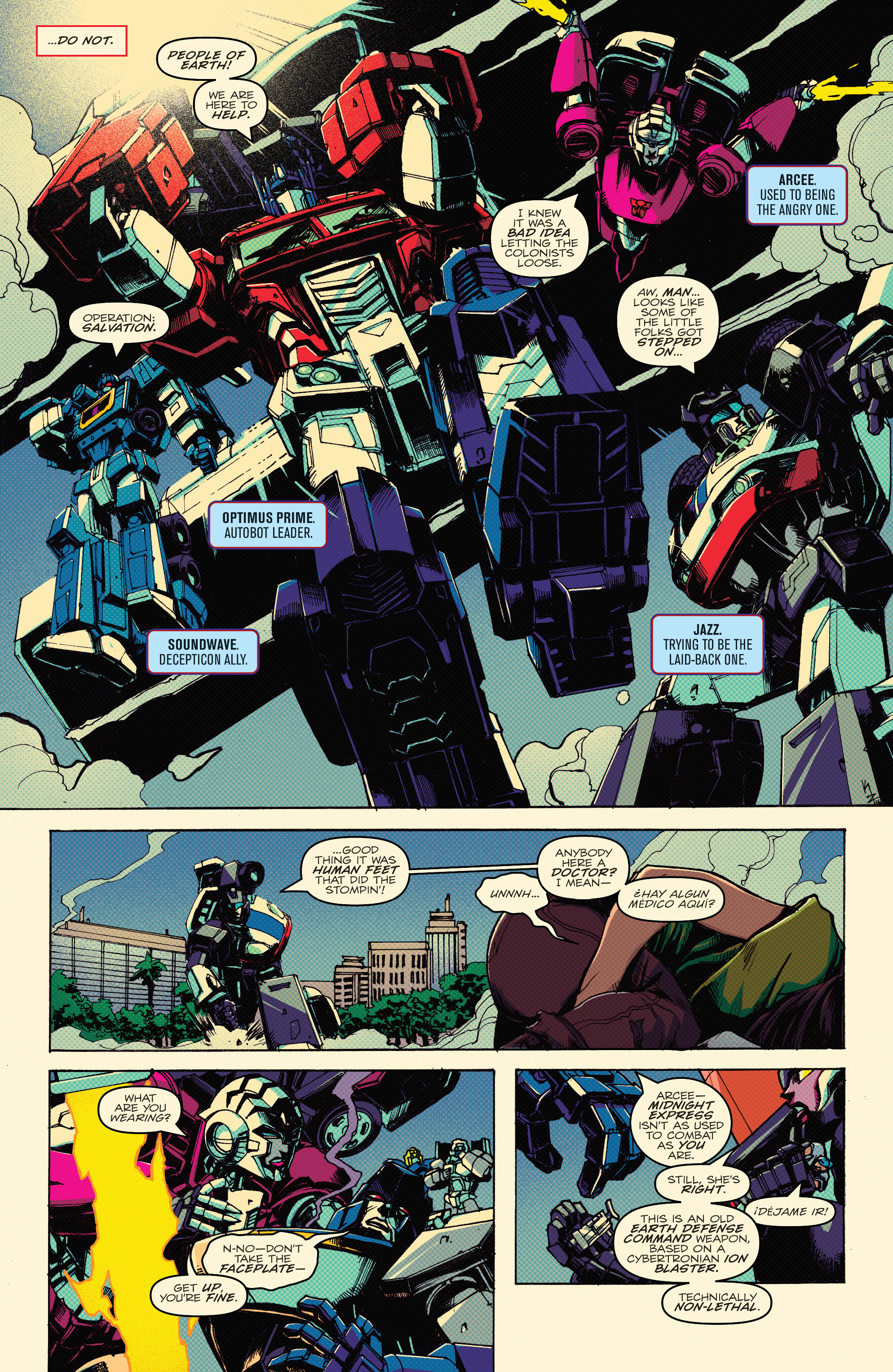 Read online Optimus Prime comic -  Issue #1 - 12