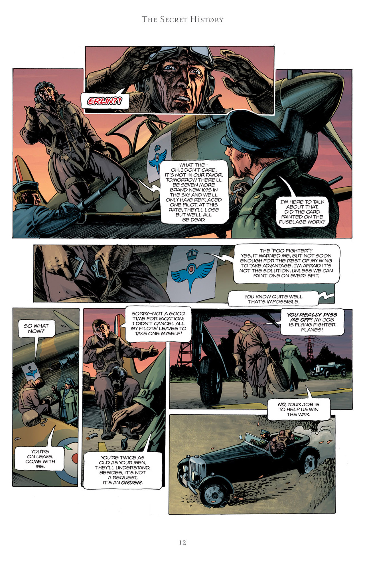 Read online The Secret History comic -  Issue #11 - 13