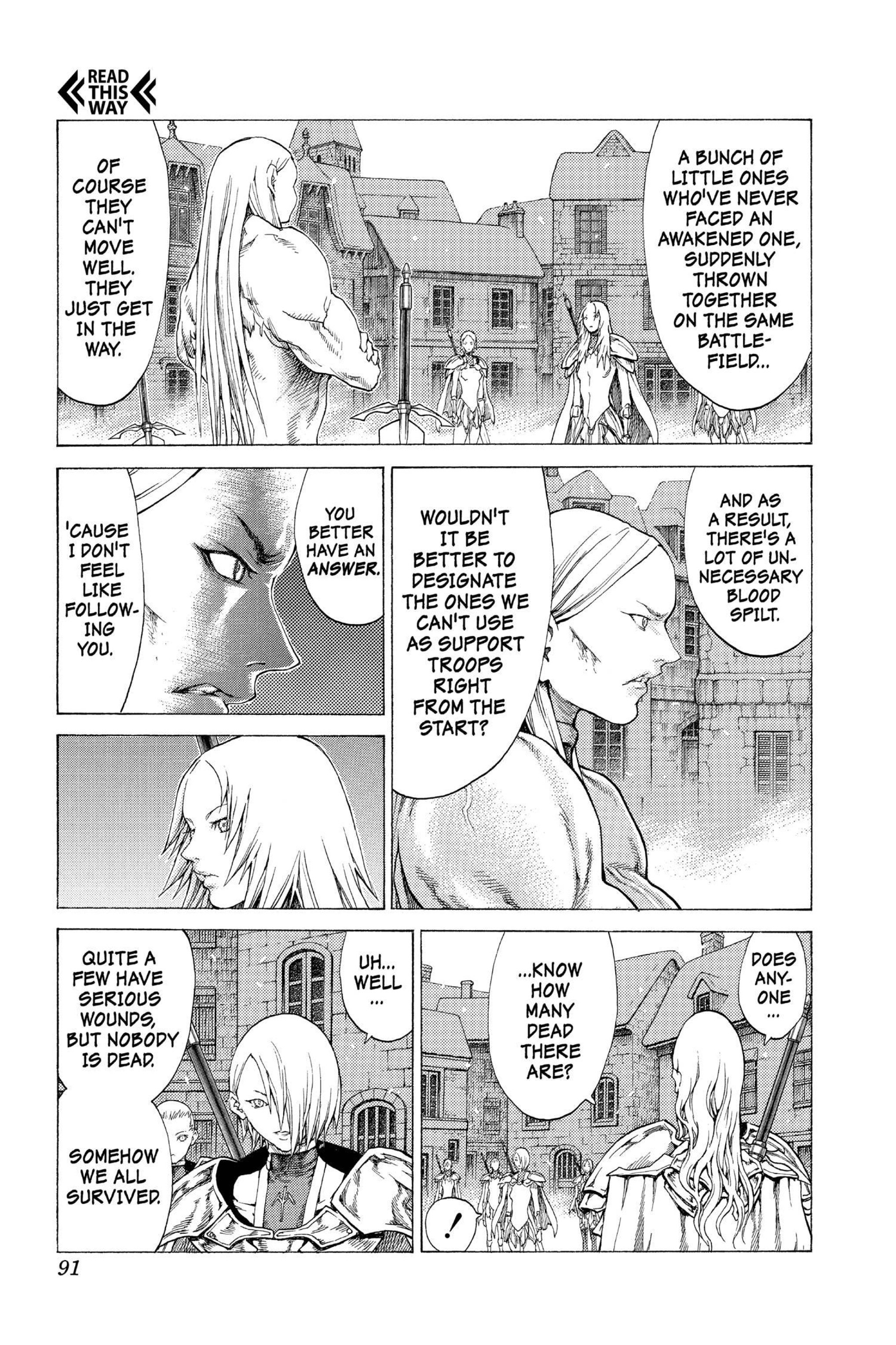 Read online Claymore comic -  Issue #10 - 84
