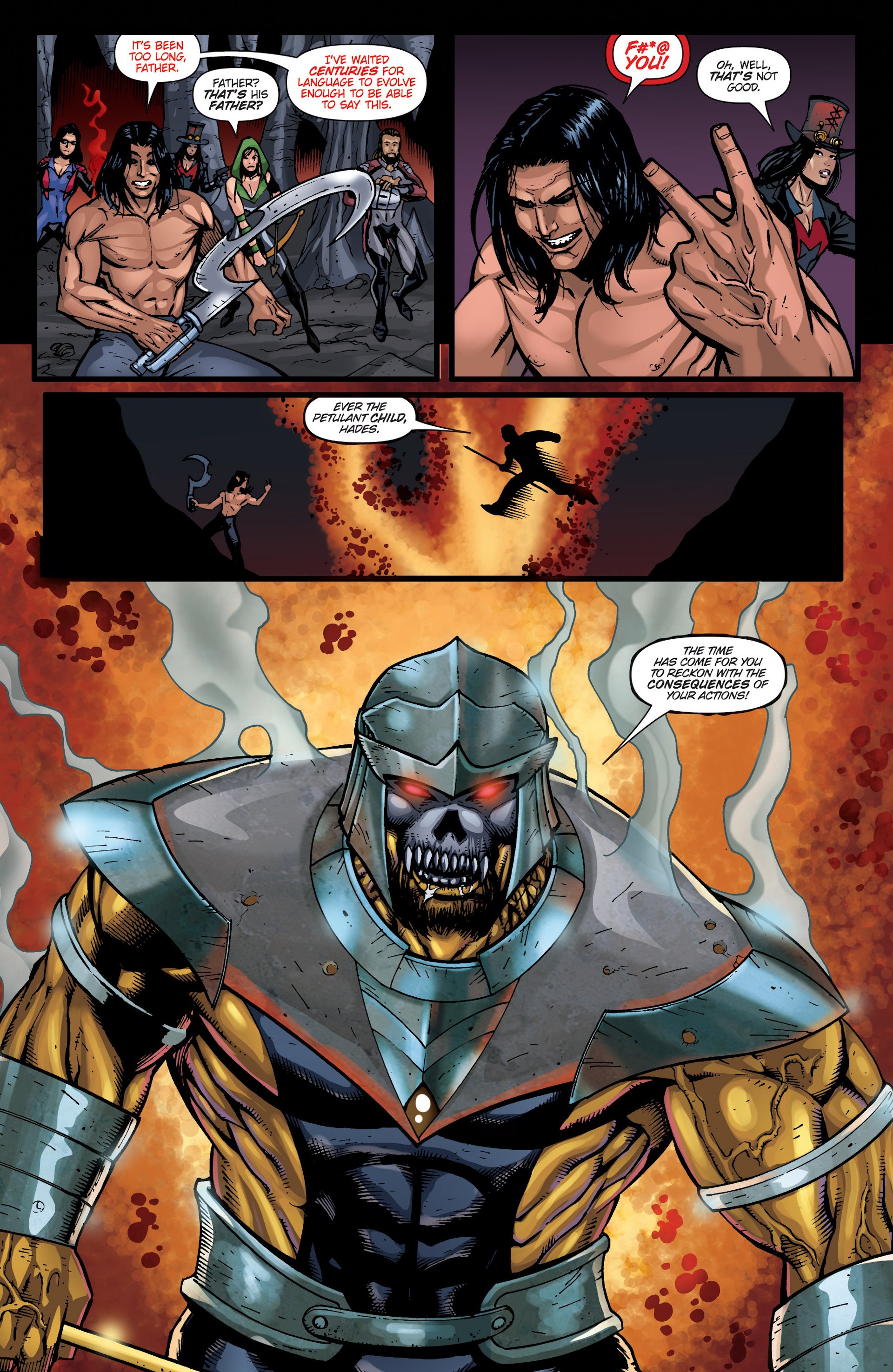 Read online Grimm Fairy Tales presents Realm Knights comic -  Issue #2 - 16