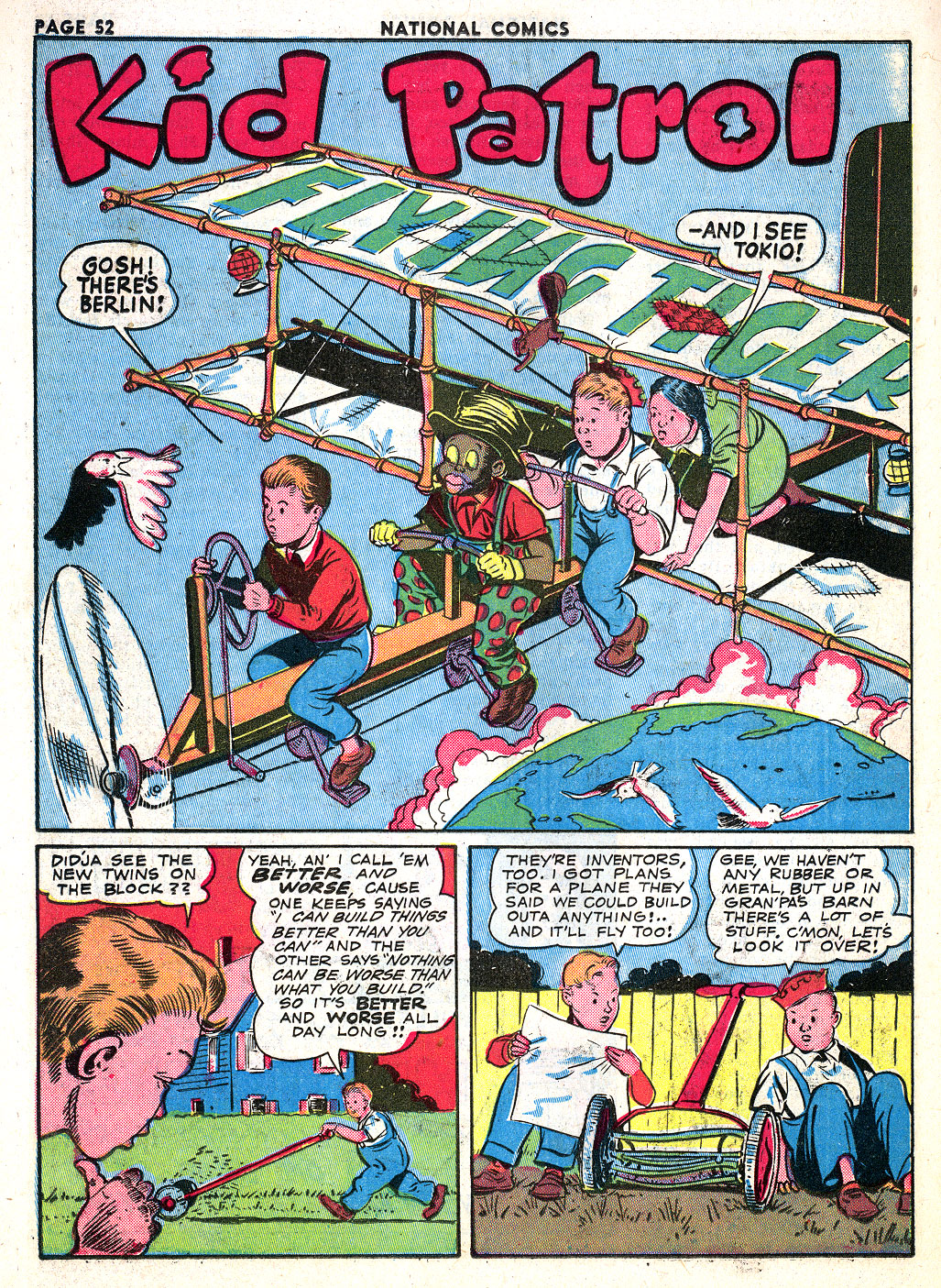 Read online National Comics comic -  Issue #30 - 54