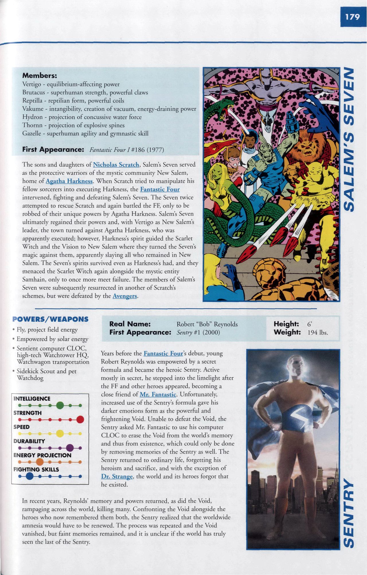 Read online Marvel Encyclopedia comic -  Issue # TPB 6 - 182