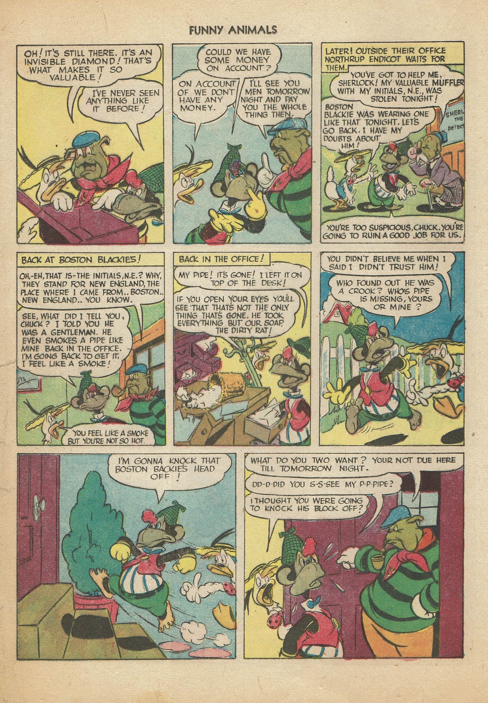 Read online Fawcett's Funny Animals comic -  Issue #25 - 20