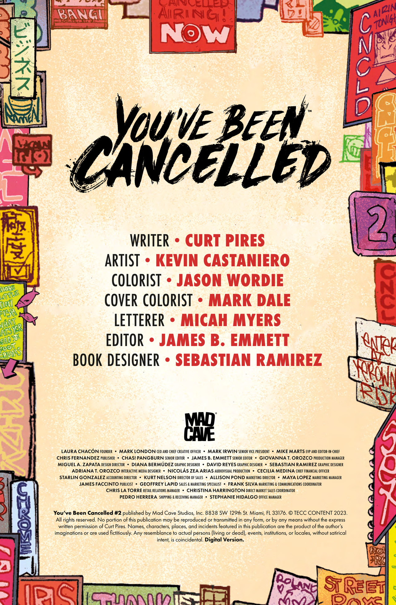 Read online You've Been Cancelled comic -  Issue #2 - 2