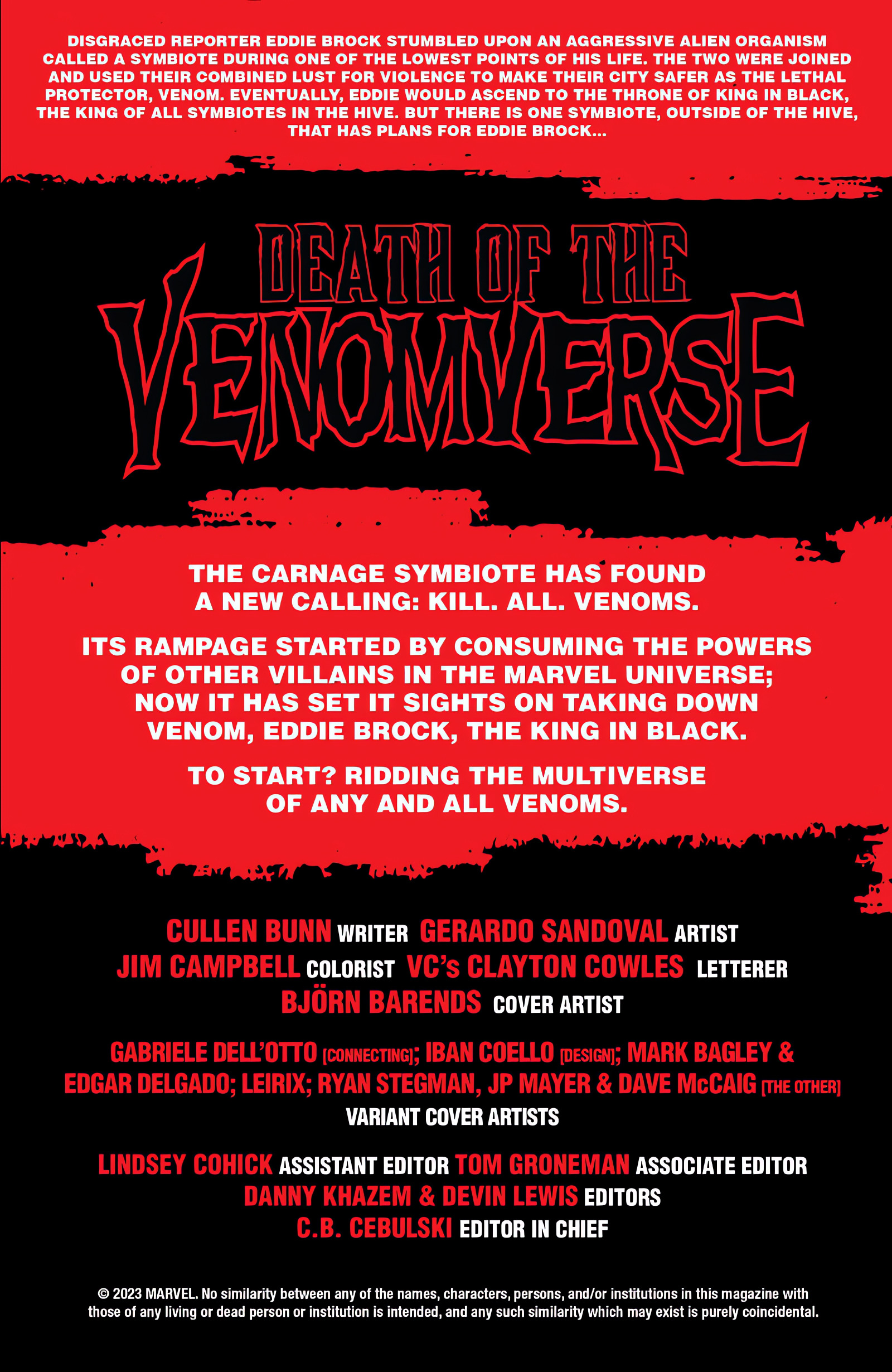 Read online Death of the Venomverse comic -  Issue #1 - 4