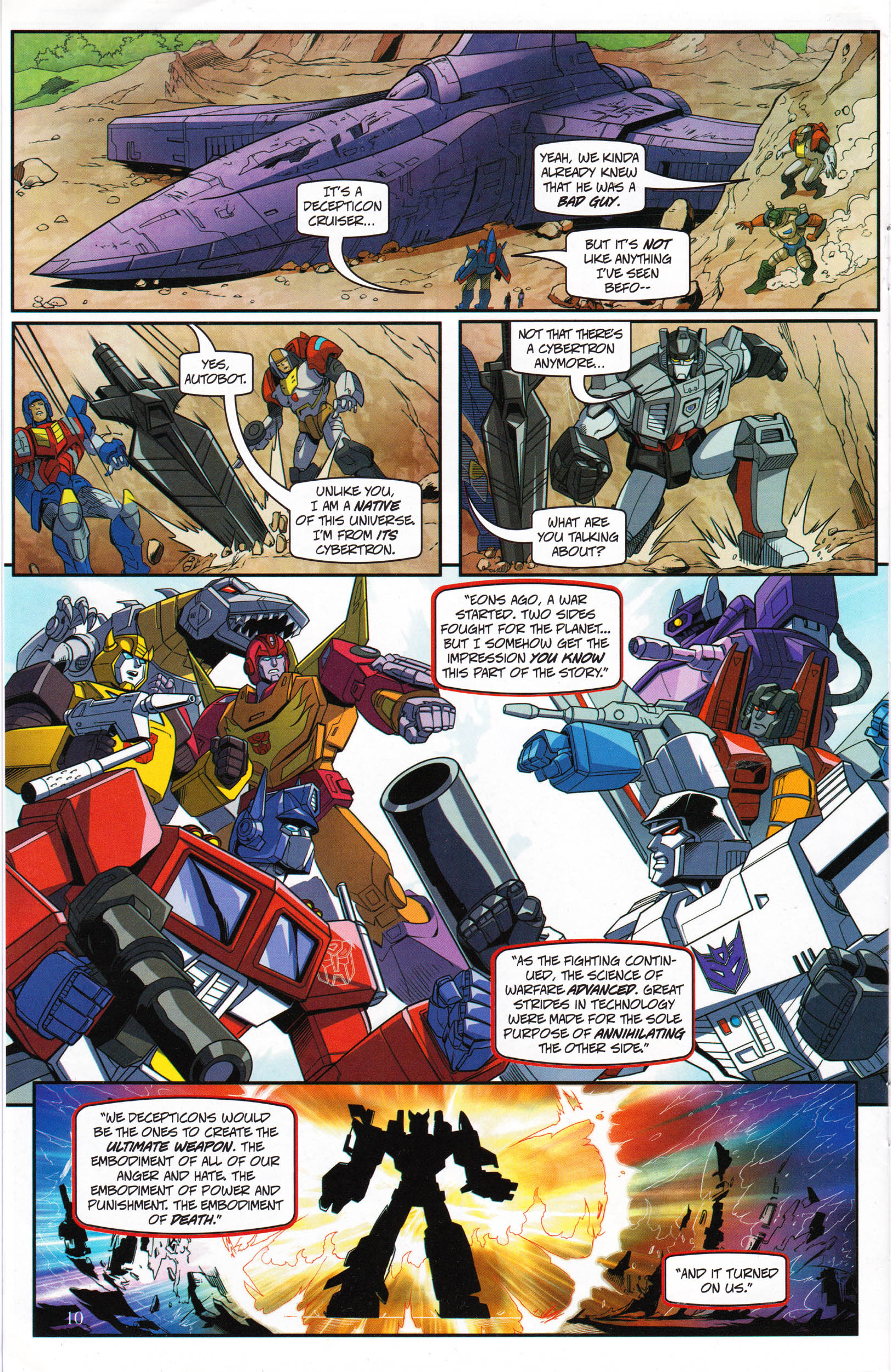 Read online Transformers: Collectors' Club comic -  Issue #69 - 10