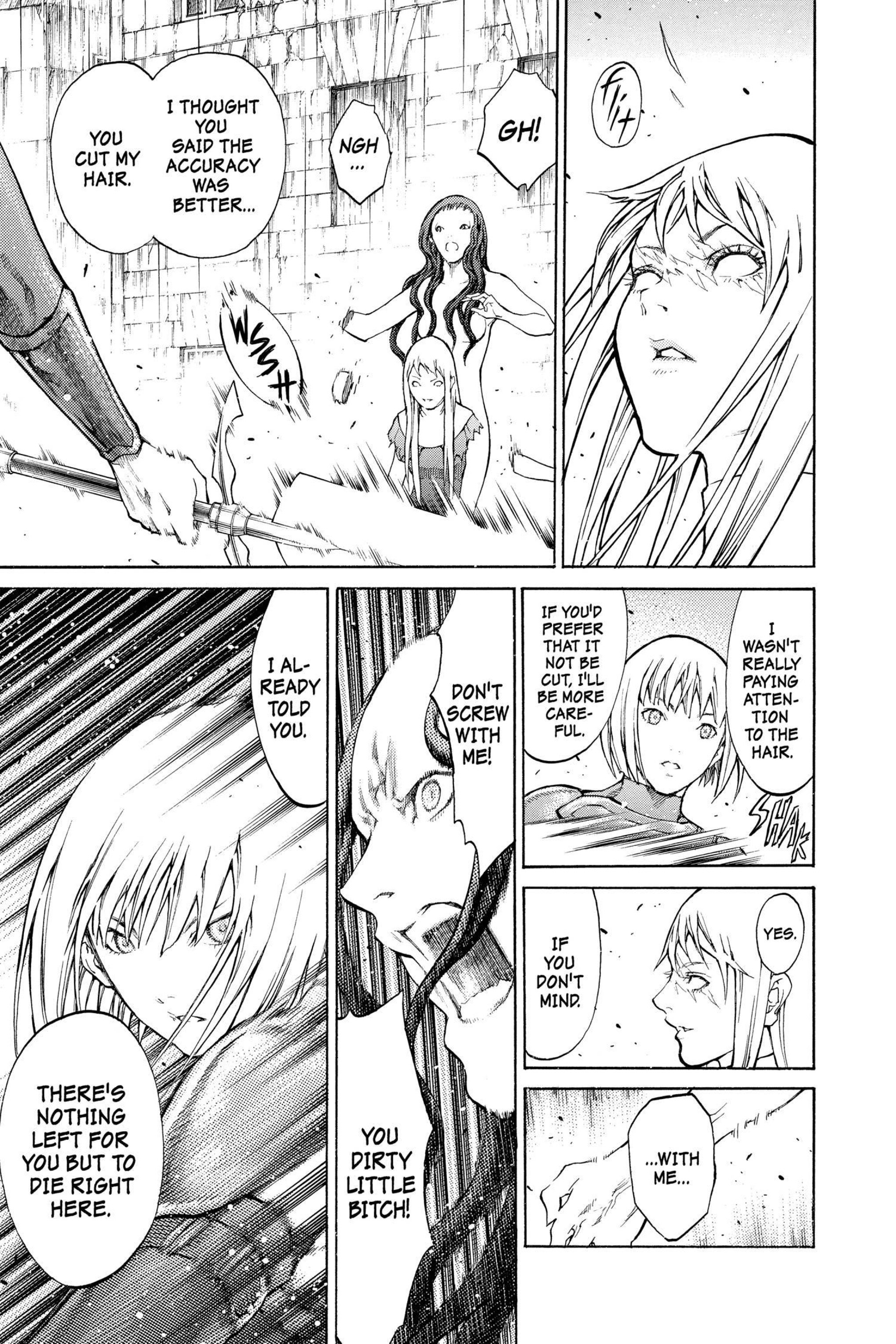 Read online Claymore comic -  Issue #15 - 32