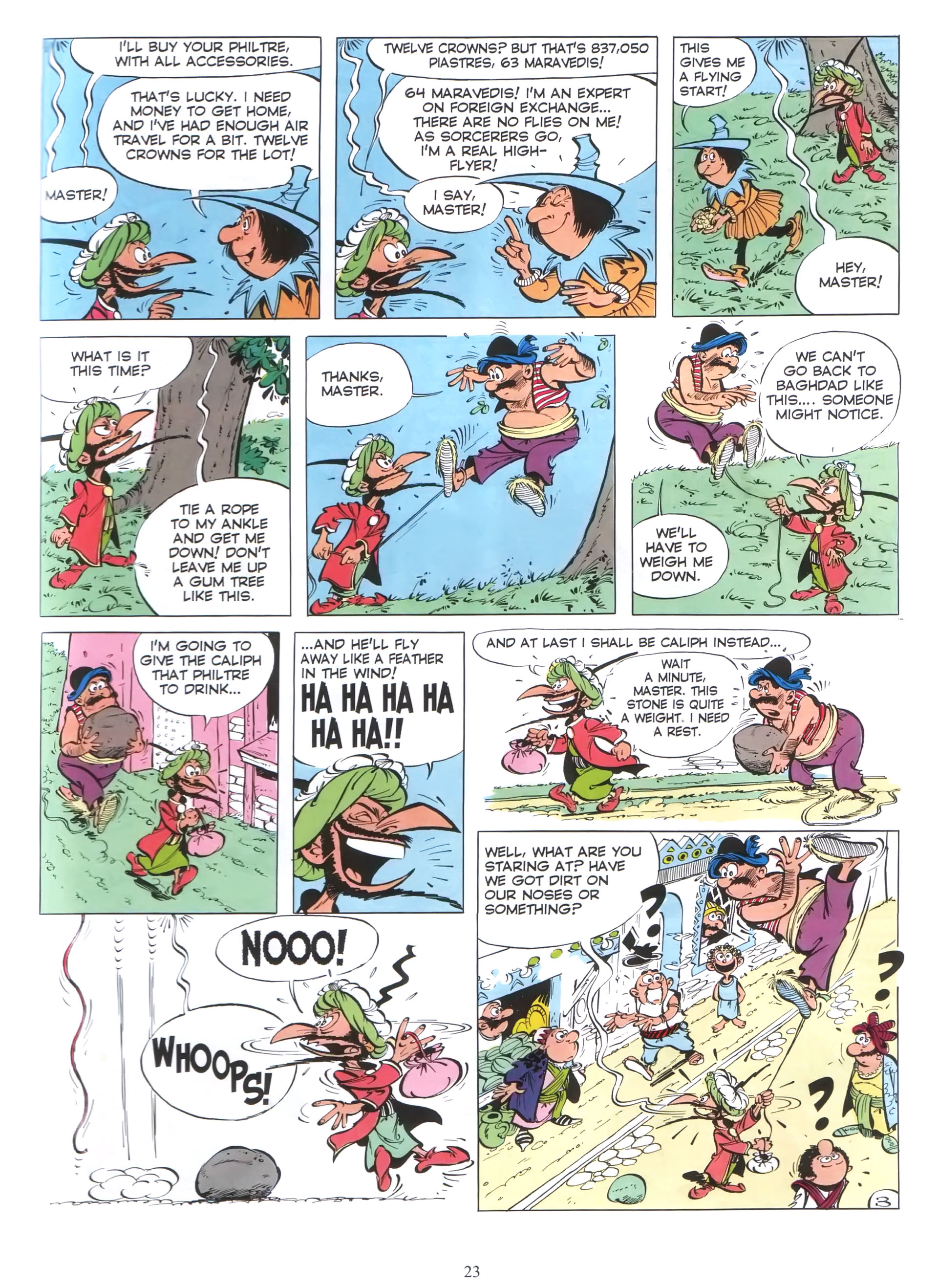 Read online Iznogoud comic -  Issue #1 - 21