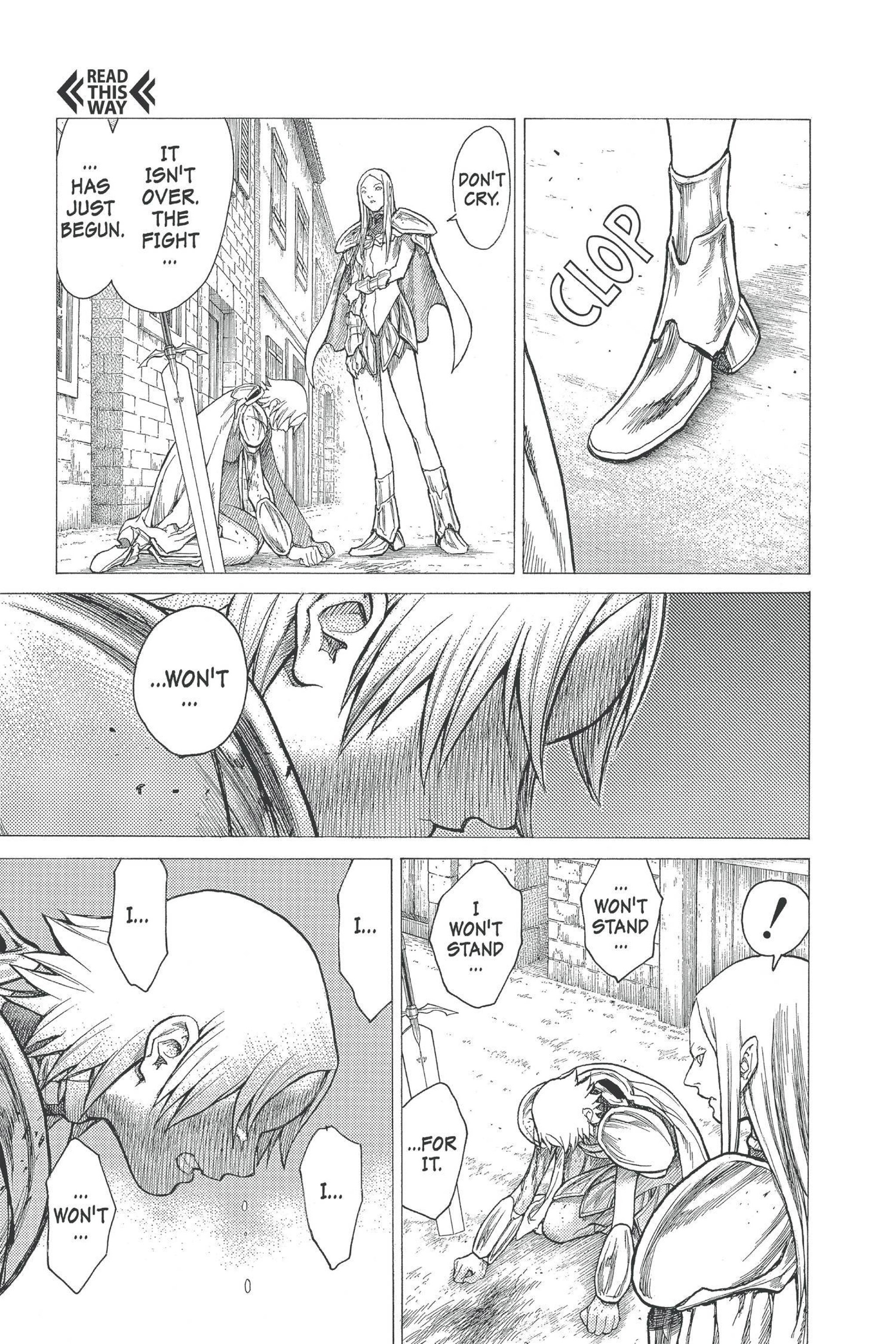 Read online Claymore comic -  Issue #5 - 19