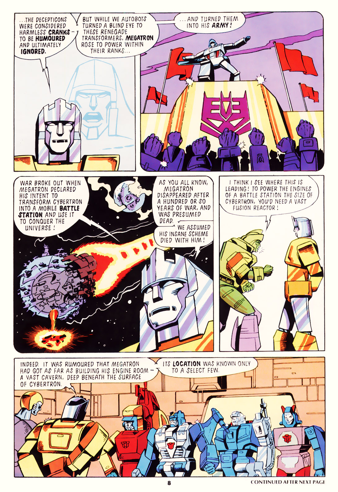 Read online The Transformers (UK) comic -  Issue #166 - 8