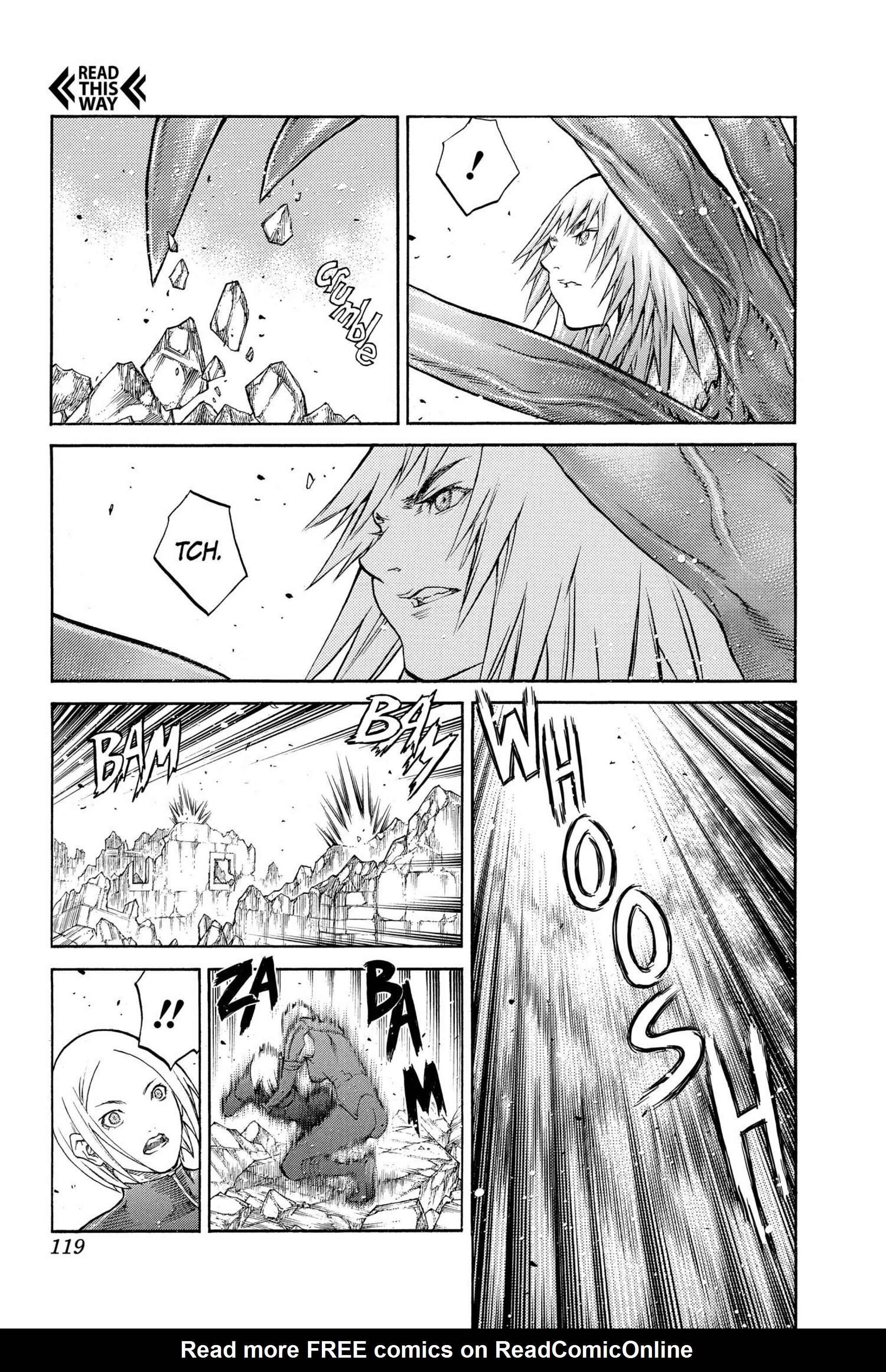 Read online Claymore comic -  Issue #16 - 111