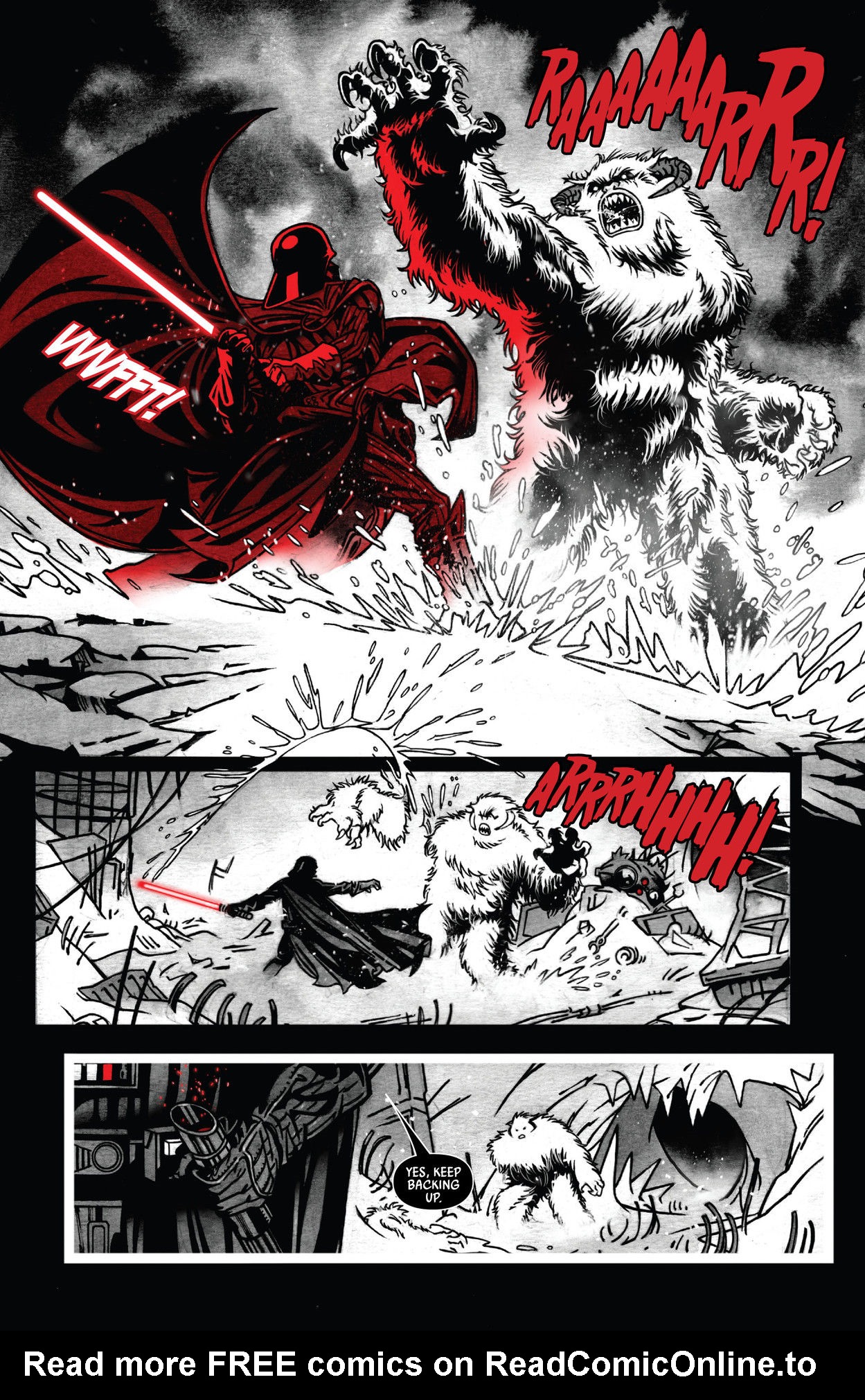 Read online Star Wars: Darth Vader - Black, White & Red comic -  Issue #4 - 25