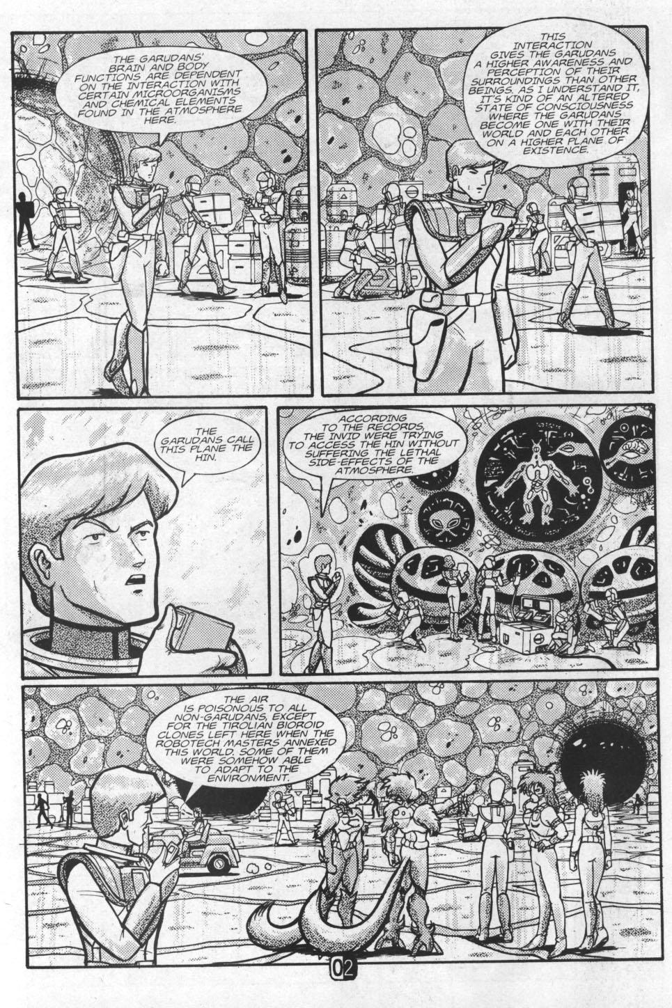 Read online Worlds of Robotech: Feral World: Nightmare on Garuda comic -  Issue # Full - 4