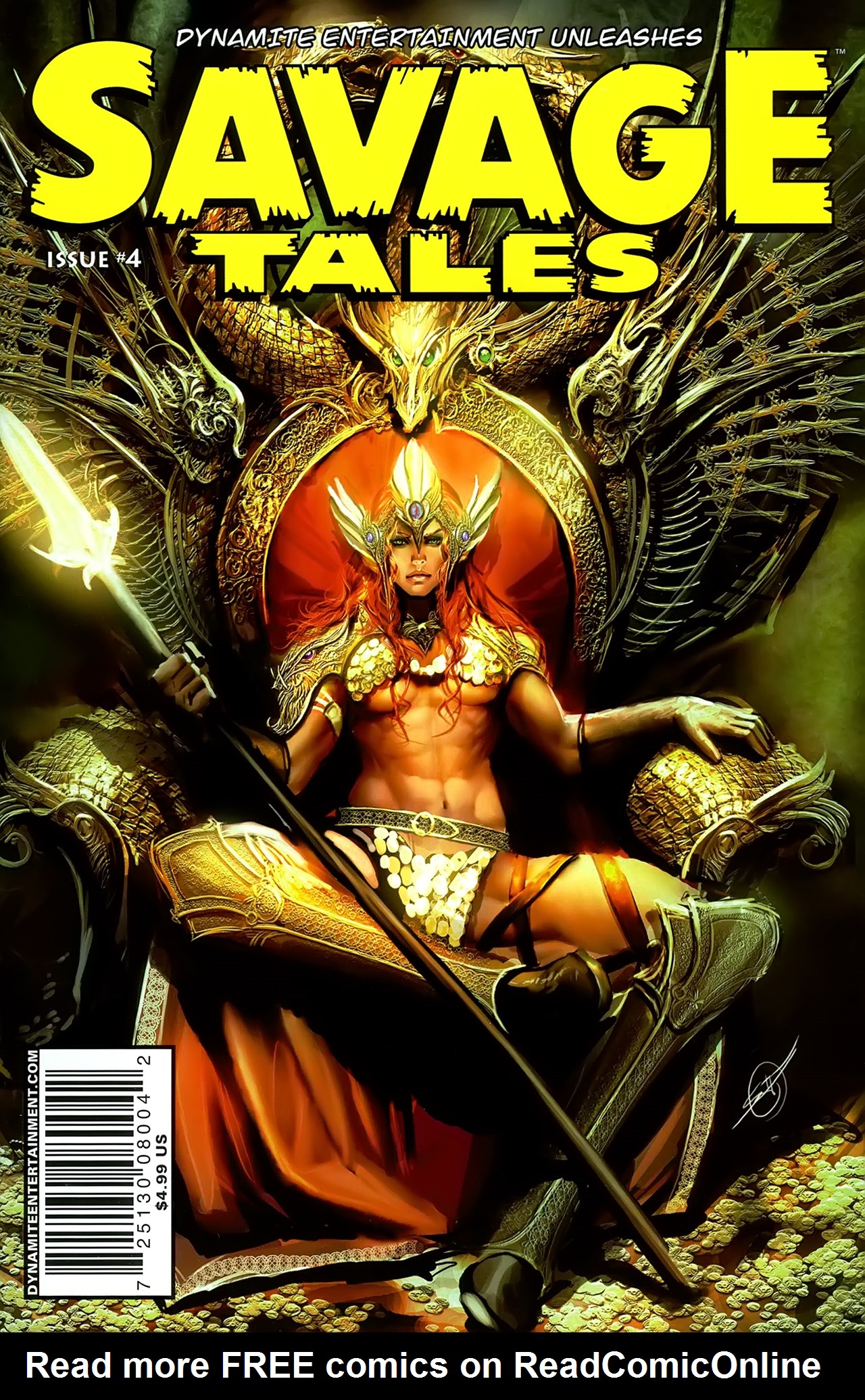 Read online Savage Tales (2007) comic -  Issue #4 - 1
