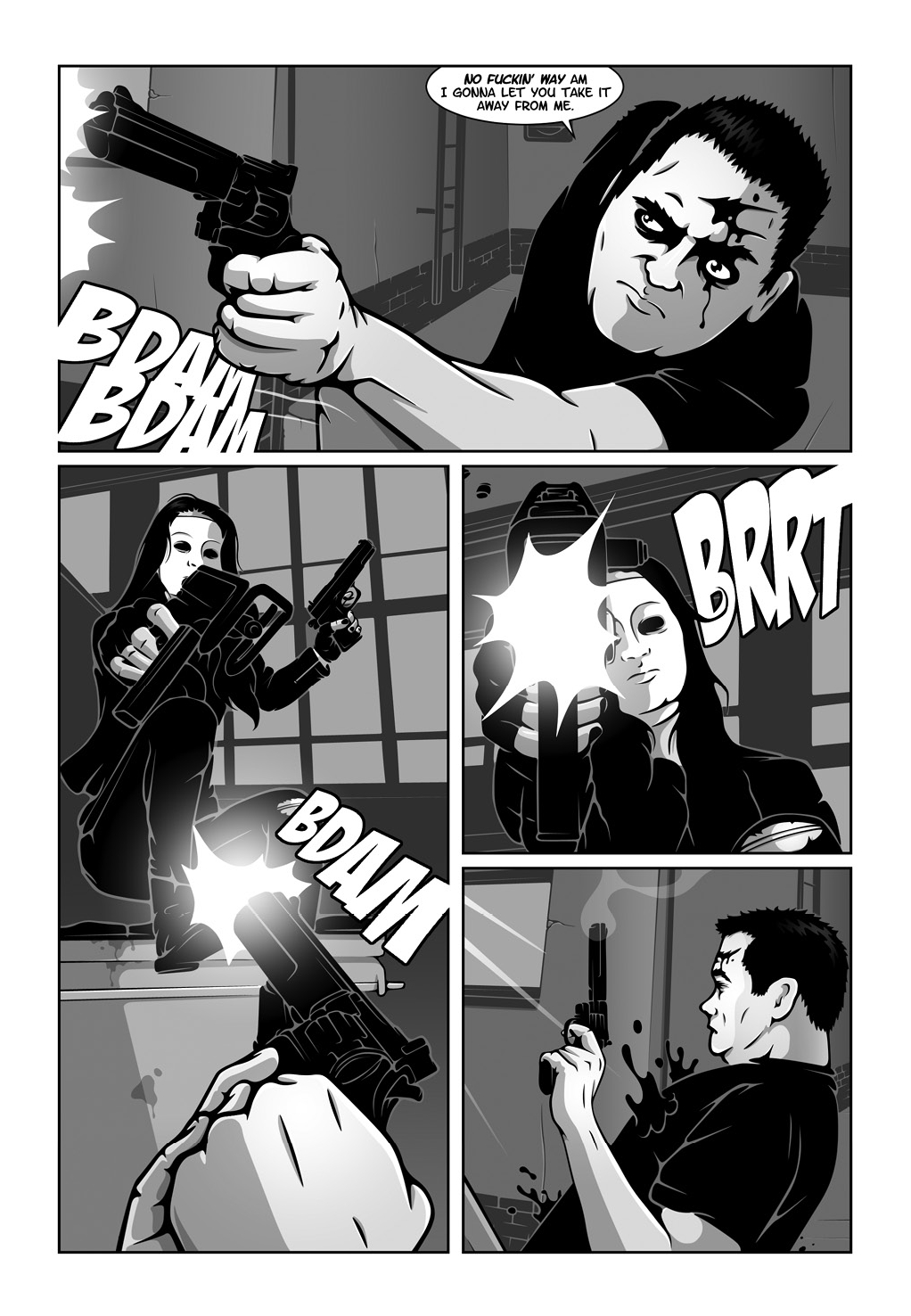 Read online Hollow Girl comic -  Issue #9 - 17