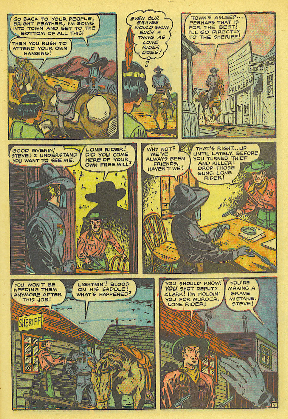 Read online The Lone Rider comic -  Issue #1 - 9