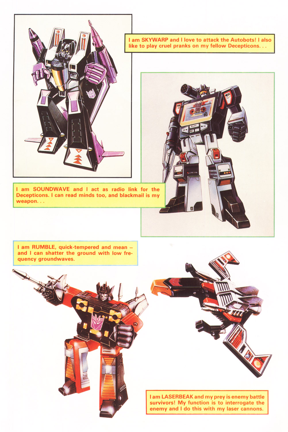 Read online The Transformers Annual comic -  Issue #1985 - 5