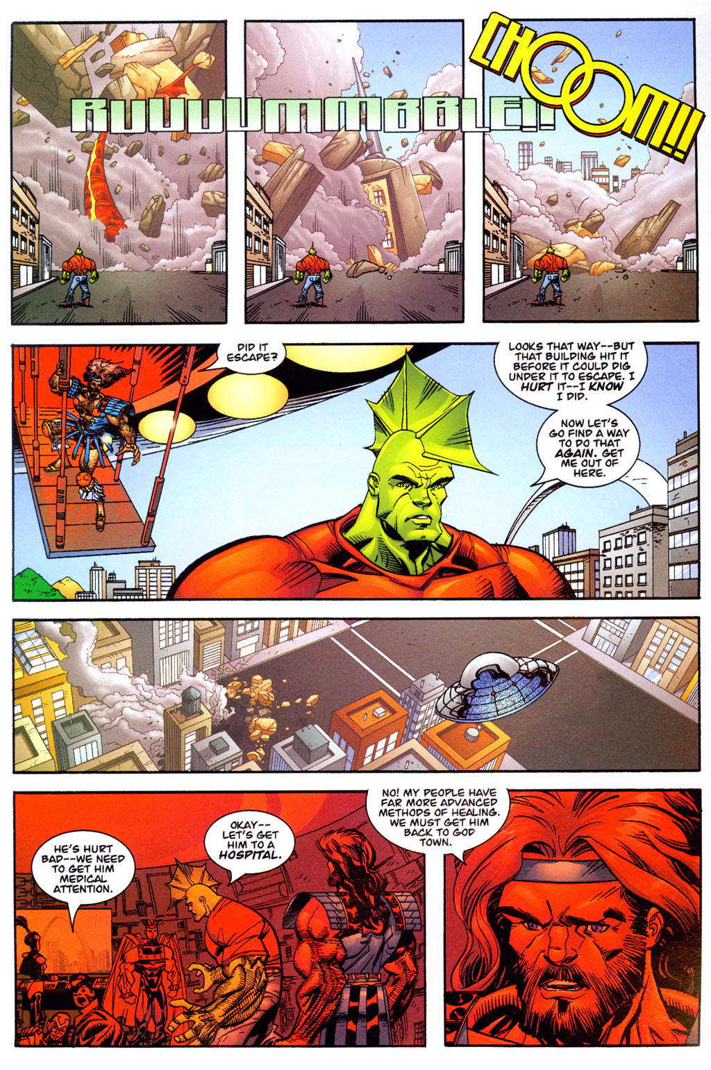 Read online Savage Dragon: God War comic -  Issue #3 - 13