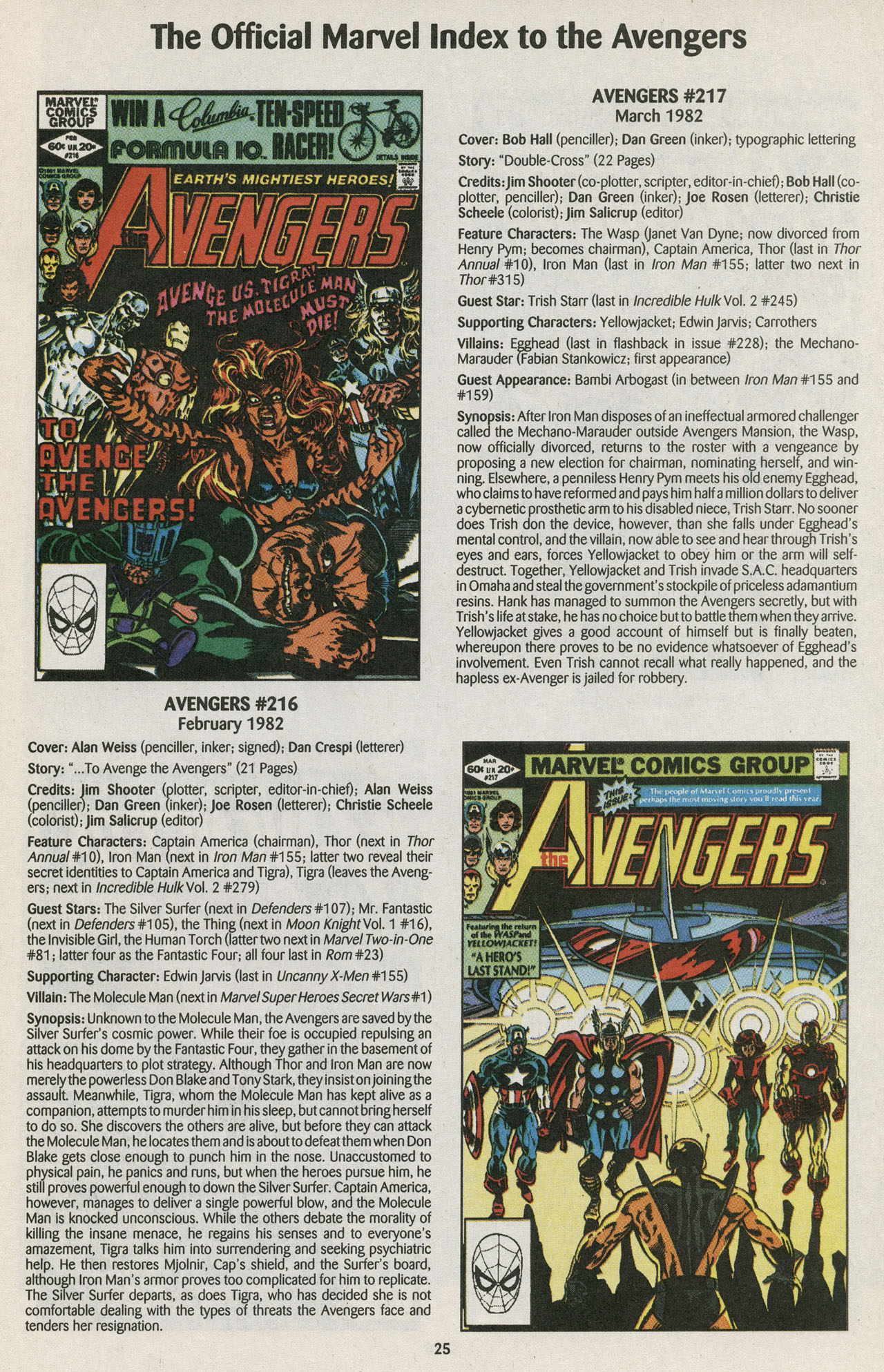 Read online The Official Marvel Index to the Avengers comic -  Issue #4 - 27