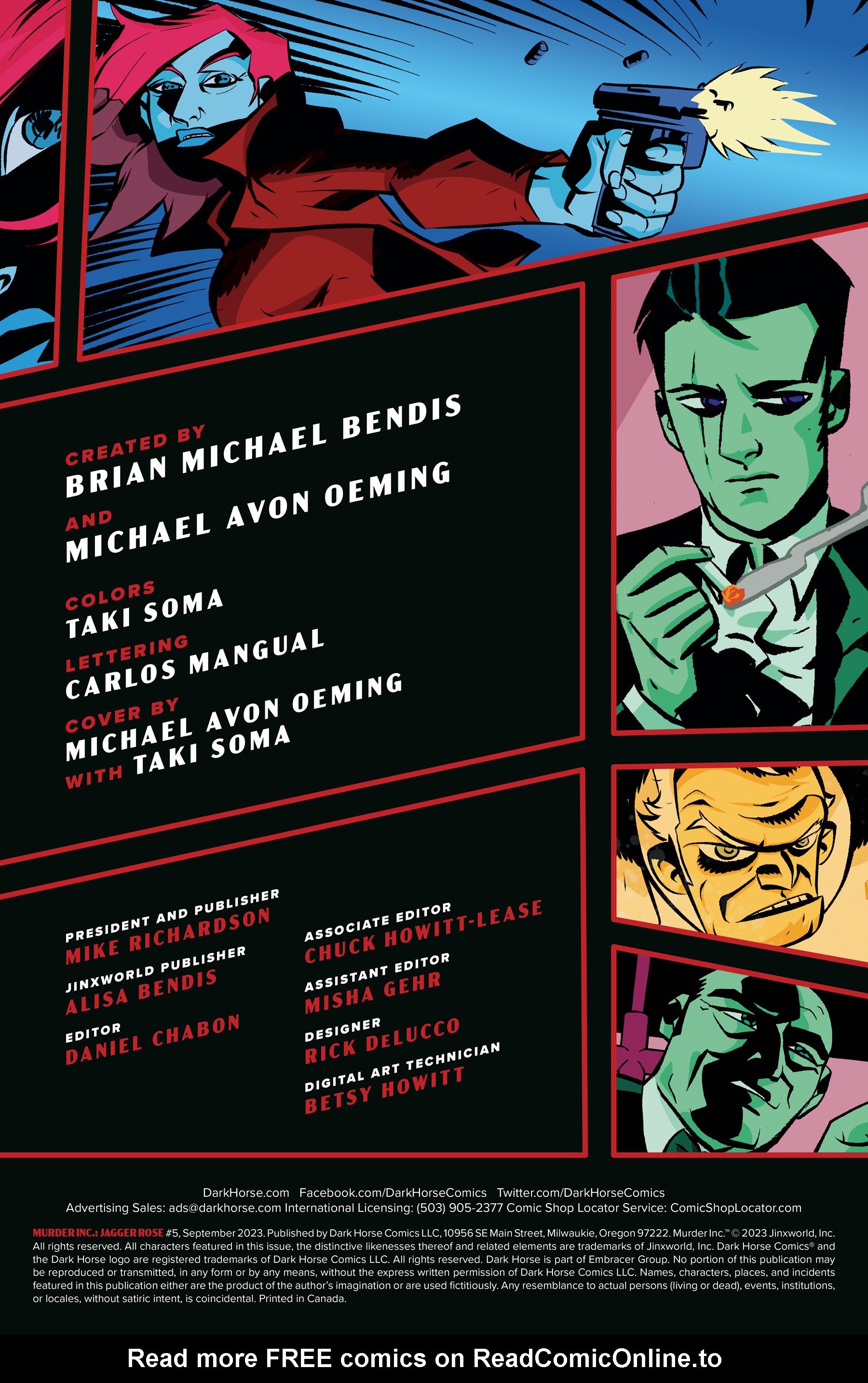 Read online Murder Inc.: Jagger Rose comic -  Issue #5 - 2