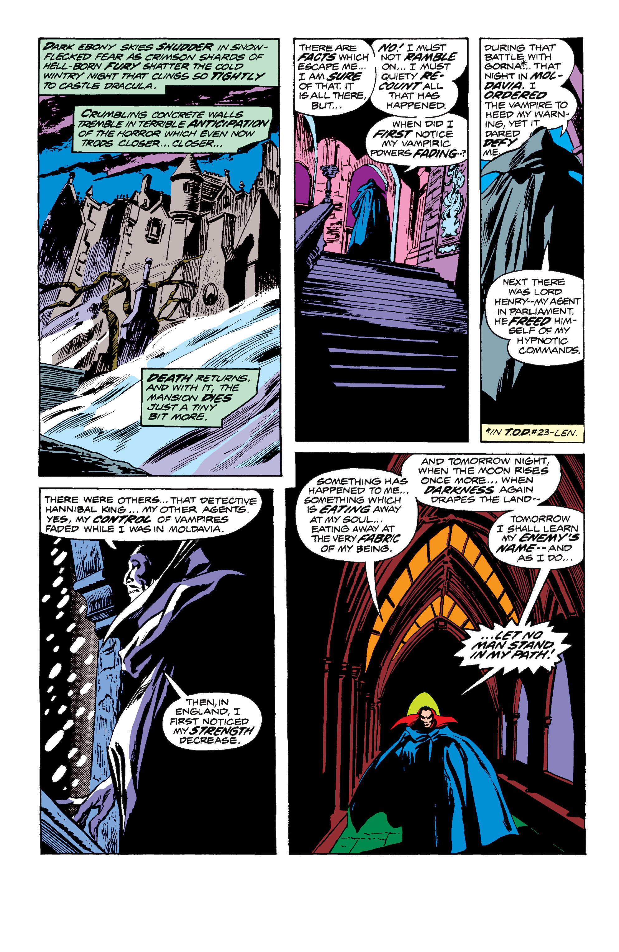 Read online Tomb of Dracula (1972) comic -  Issue # _The Complete Collection 3 (Part 2) - 93